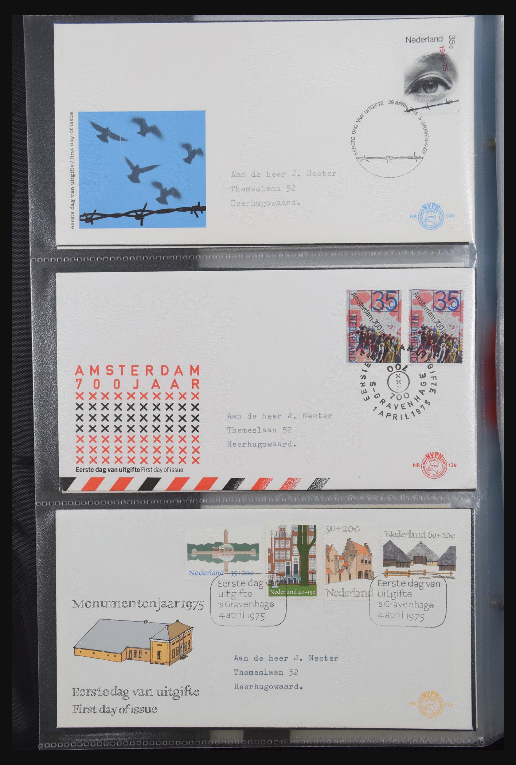 31301 048 - 31301 Nederland FDC's 1950-2006.