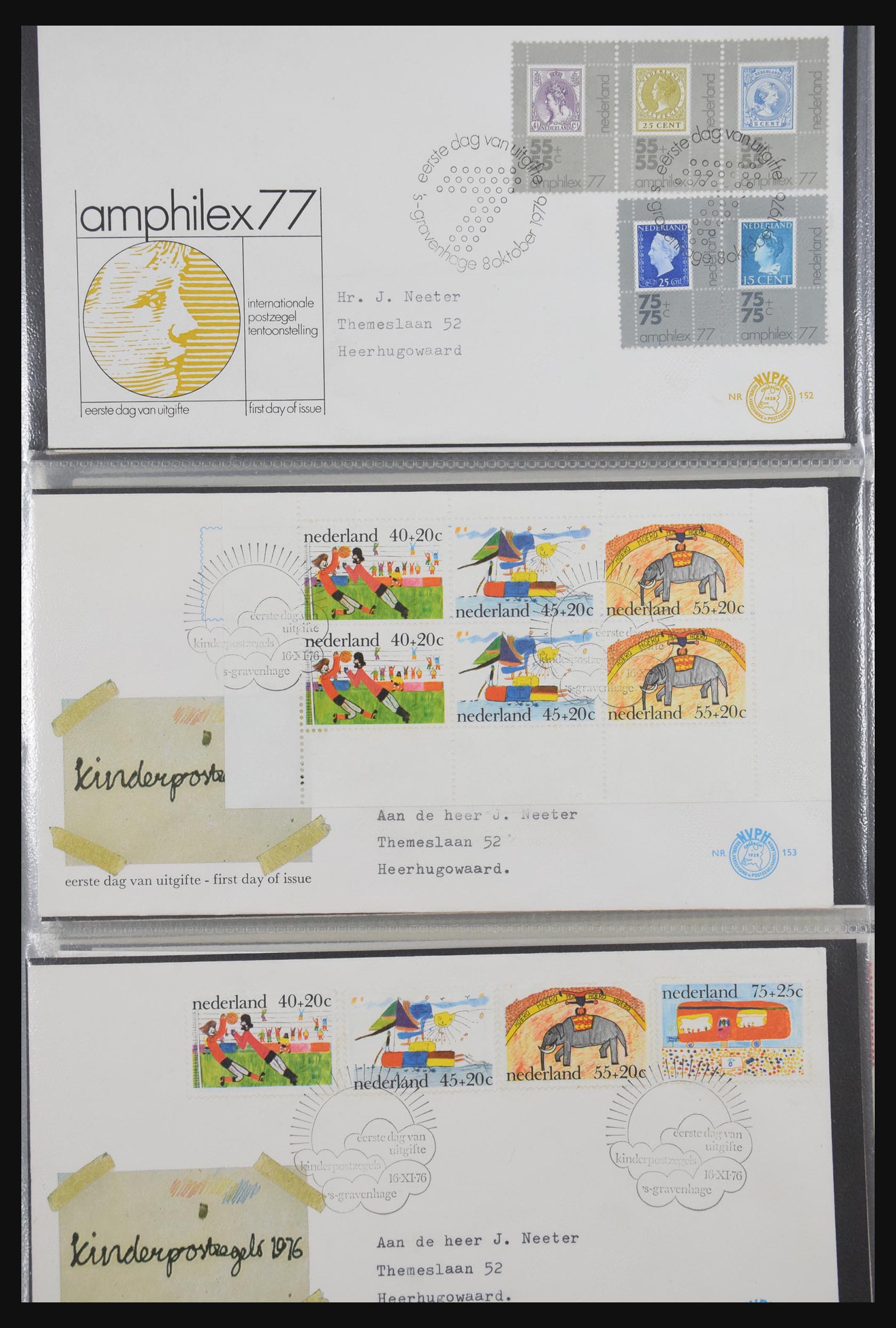 31301 053 - 31301 Netherlands FDC's 1950-2006.