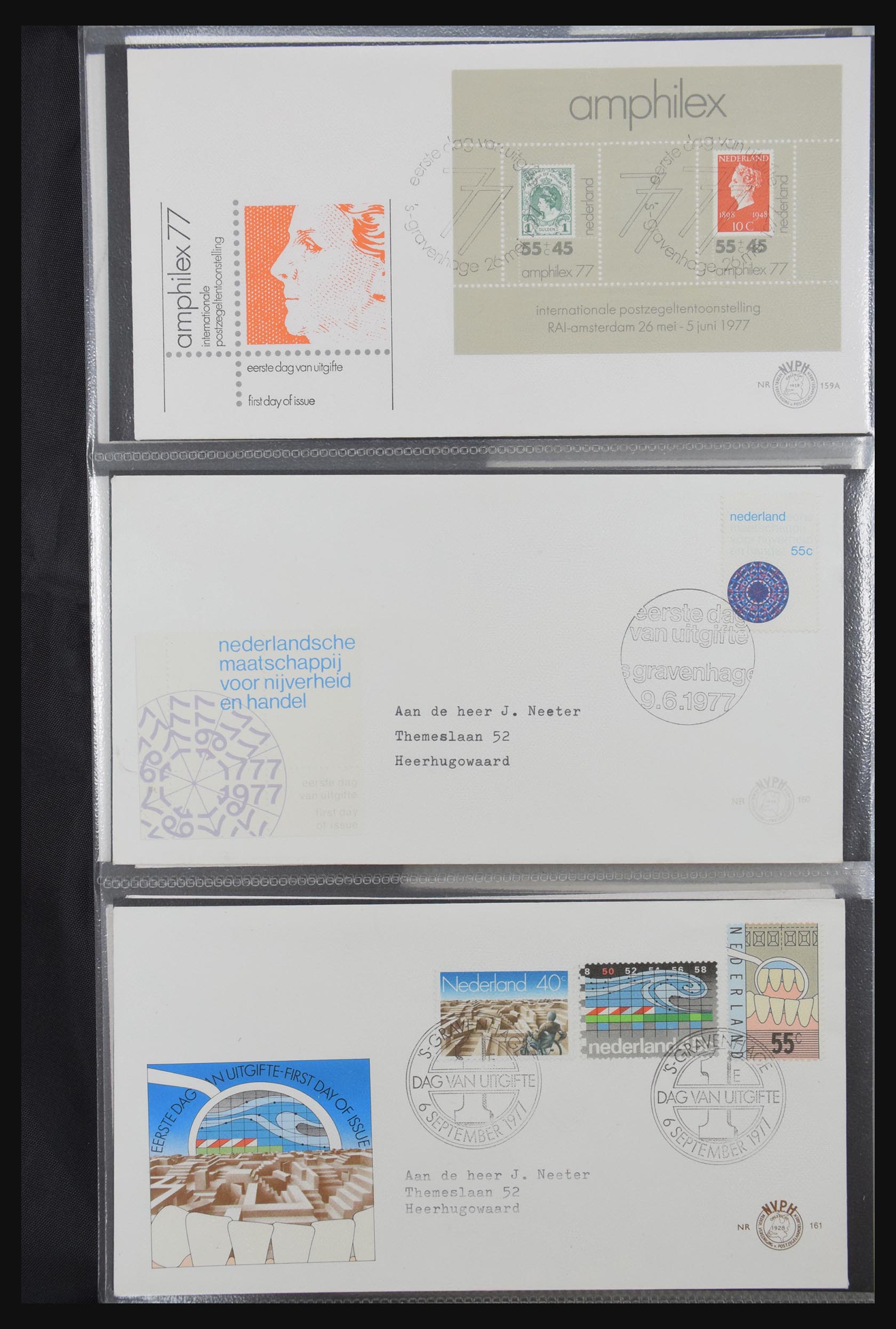 31301 056 - 31301 Nederland FDC's 1950-2006.