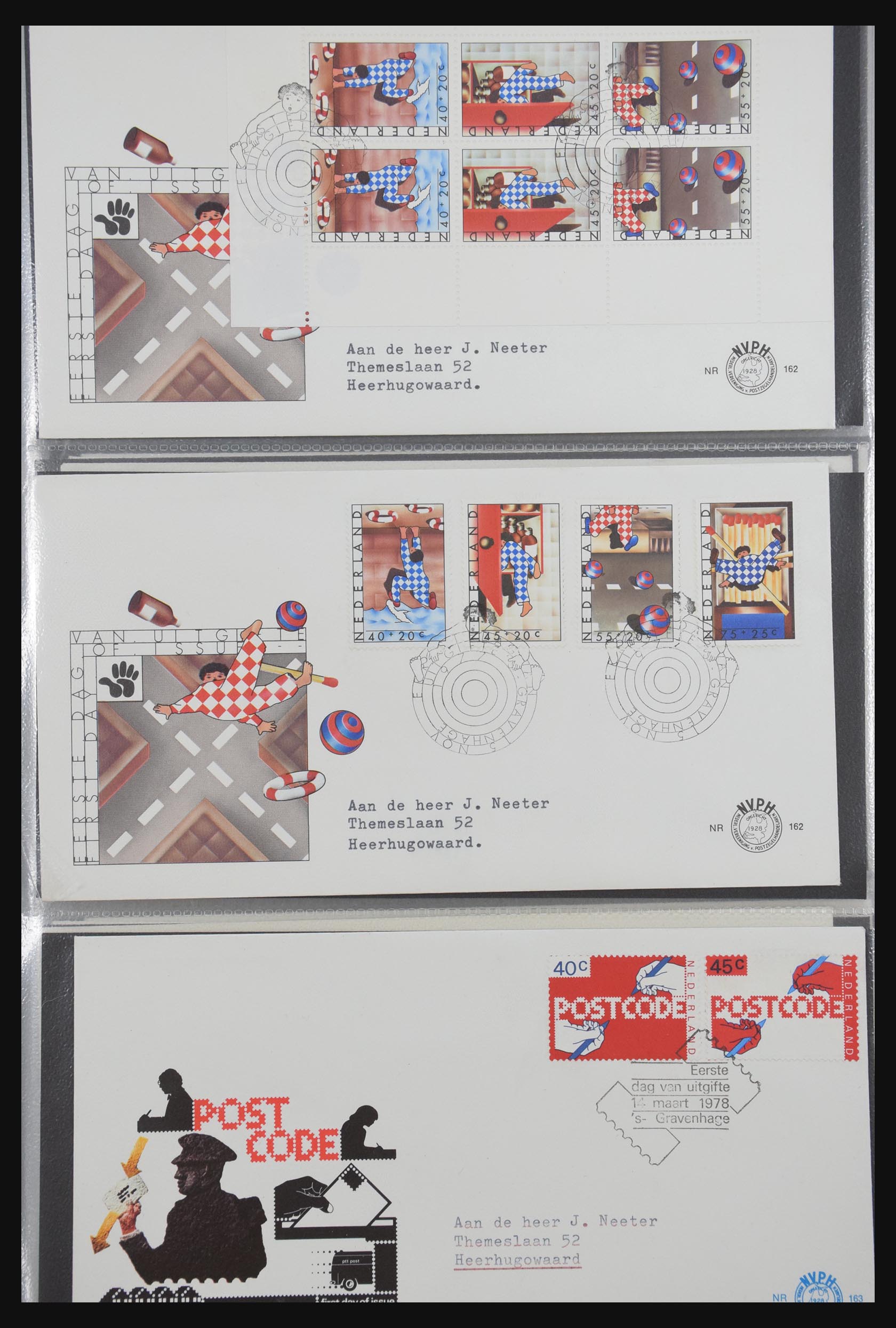 31301 057 - 31301 Nederland FDC's 1950-2006.