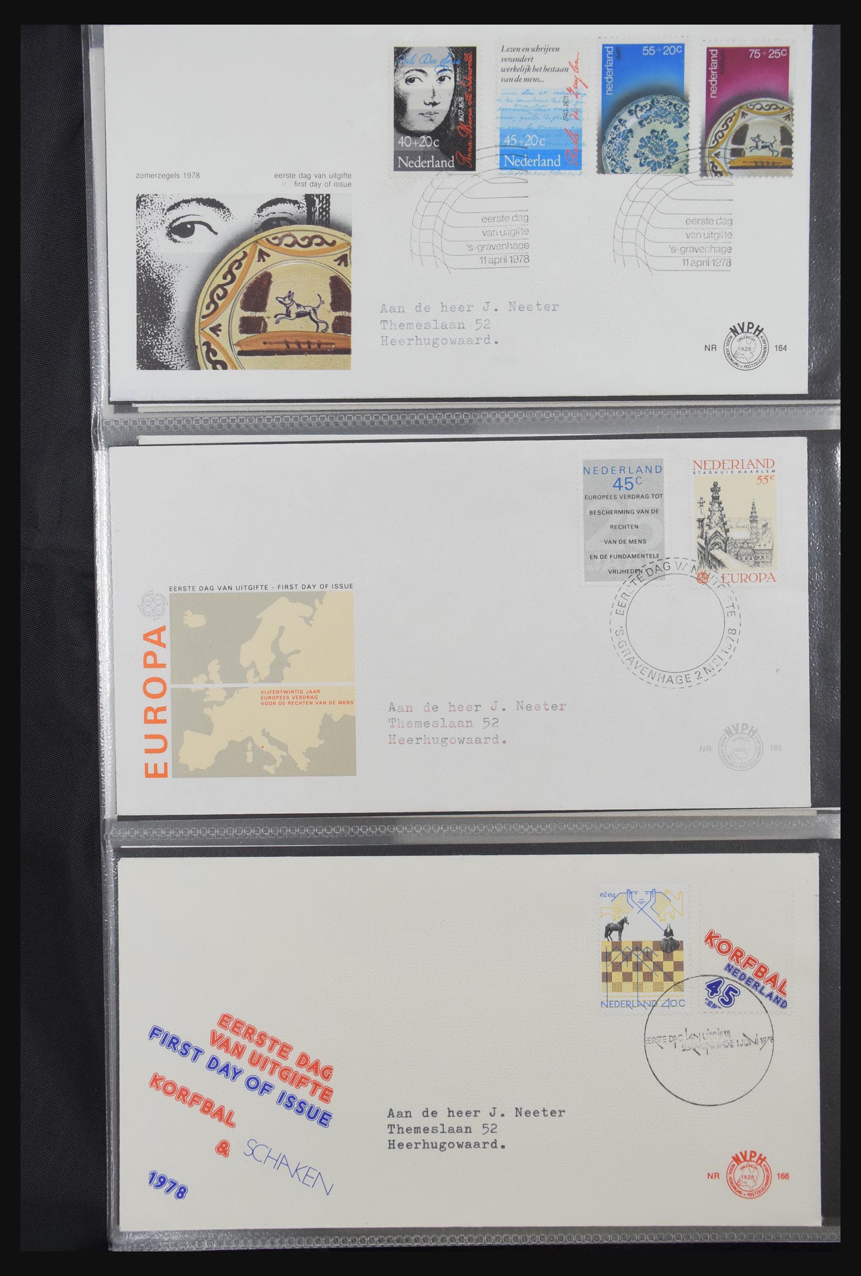 31301 058 - 31301 Nederland FDC's 1950-2006.