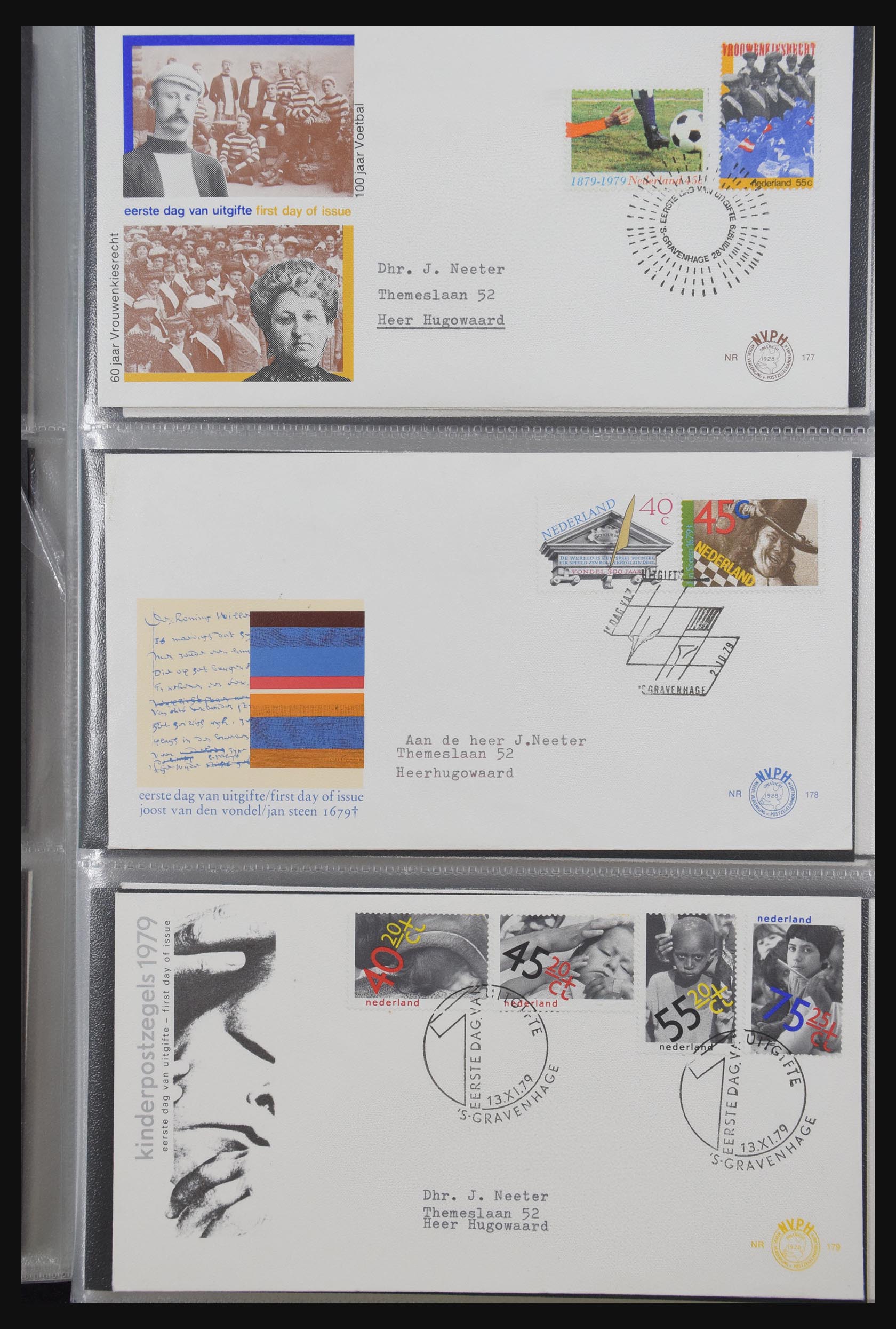 31301 063 - 31301 Nederland FDC's 1950-2006.