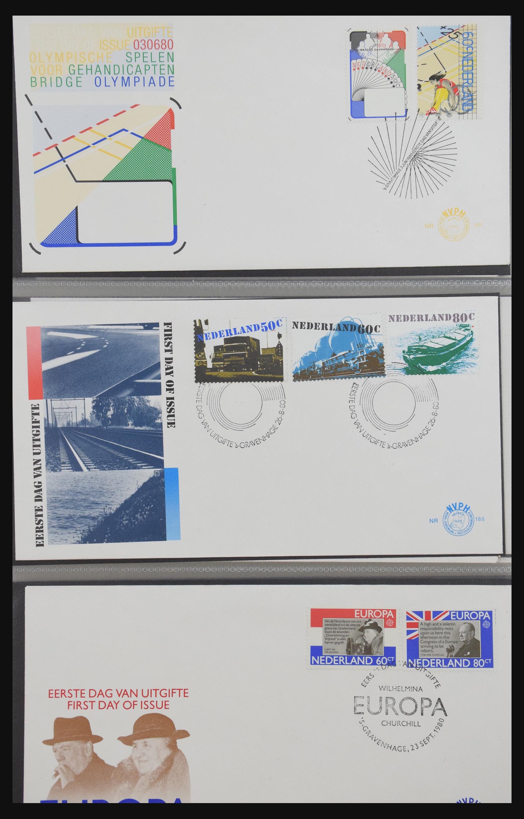 31301 067 - 31301 Netherlands FDC's 1950-2006.