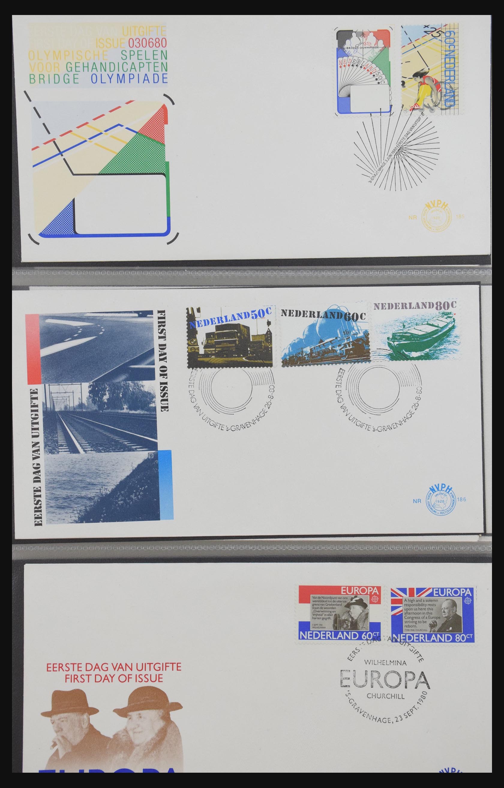 31301 067 - 31301 Nederland FDC's 1950-2006.