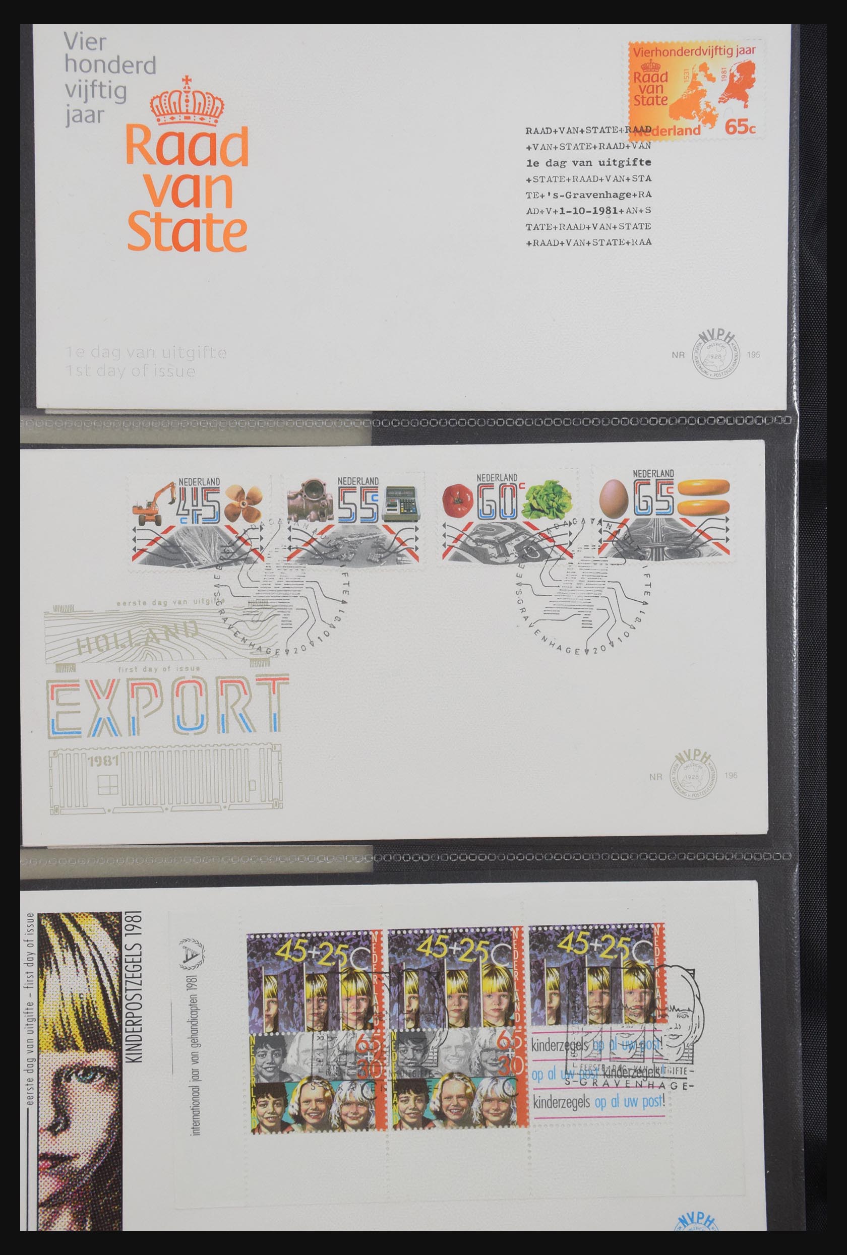 31301 071 - 31301 Netherlands FDC's 1950-2006.