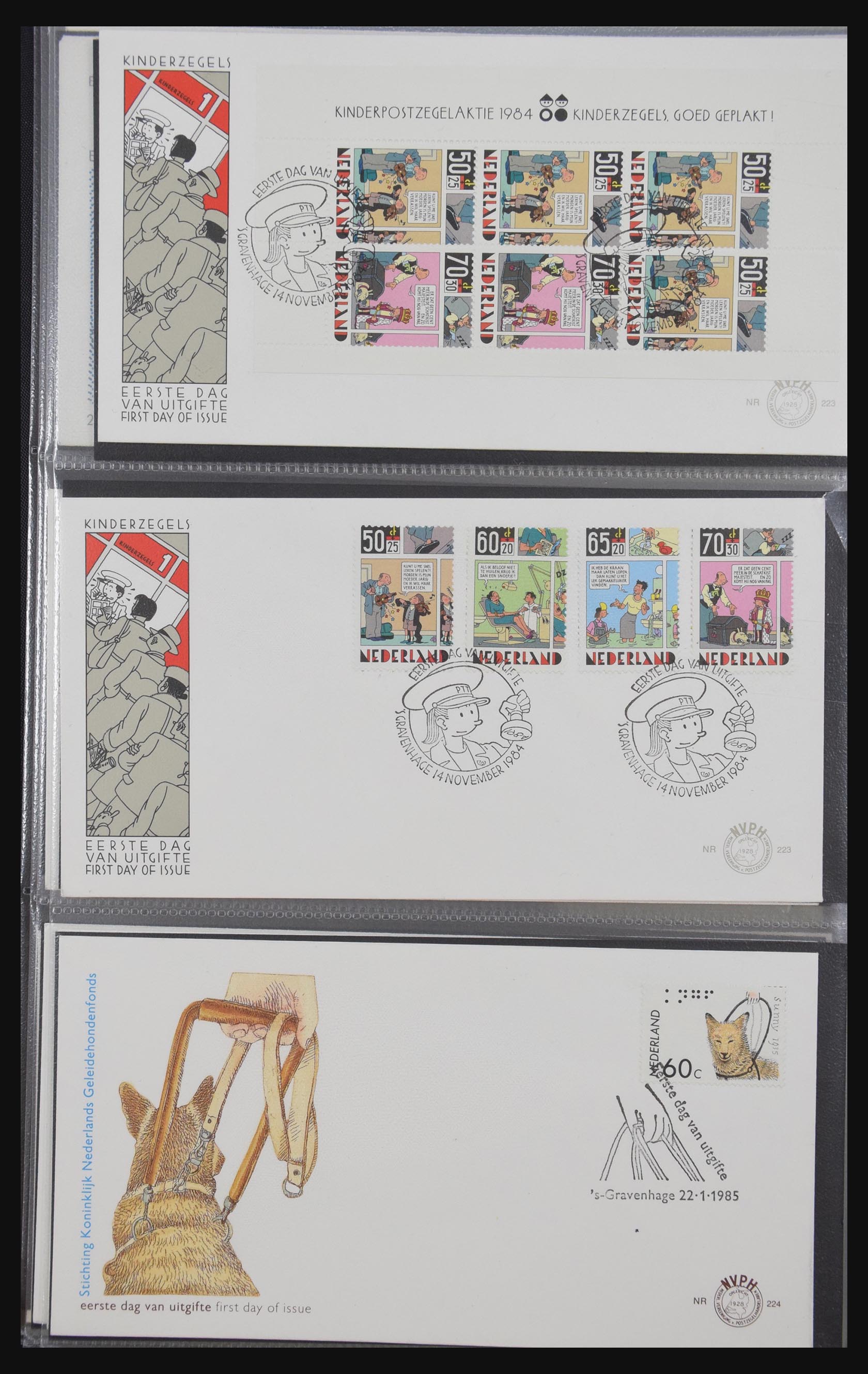 31301 082 - 31301 Nederland FDC's 1950-2006.