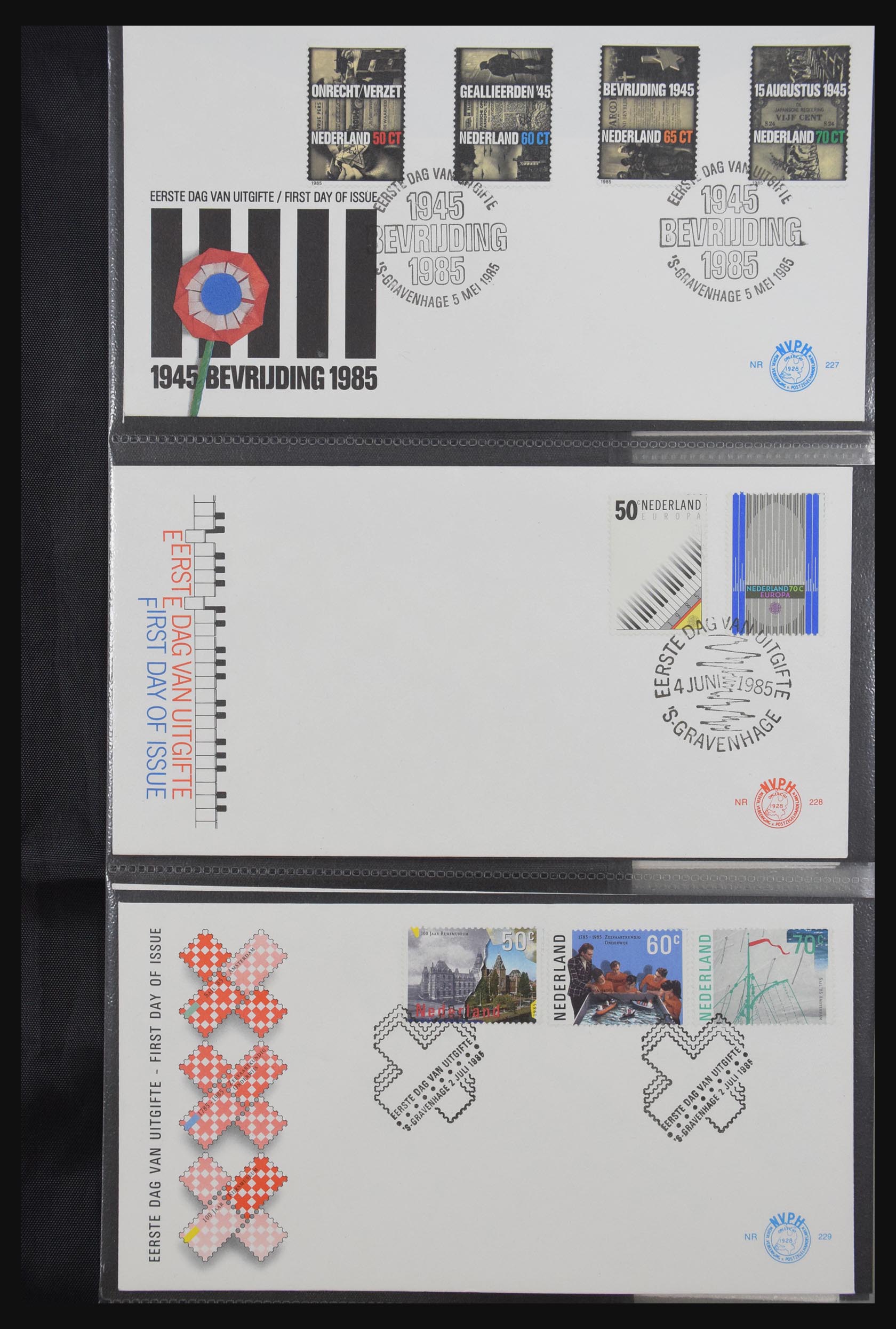 31301 084 - 31301 Netherlands FDC's 1950-2006.