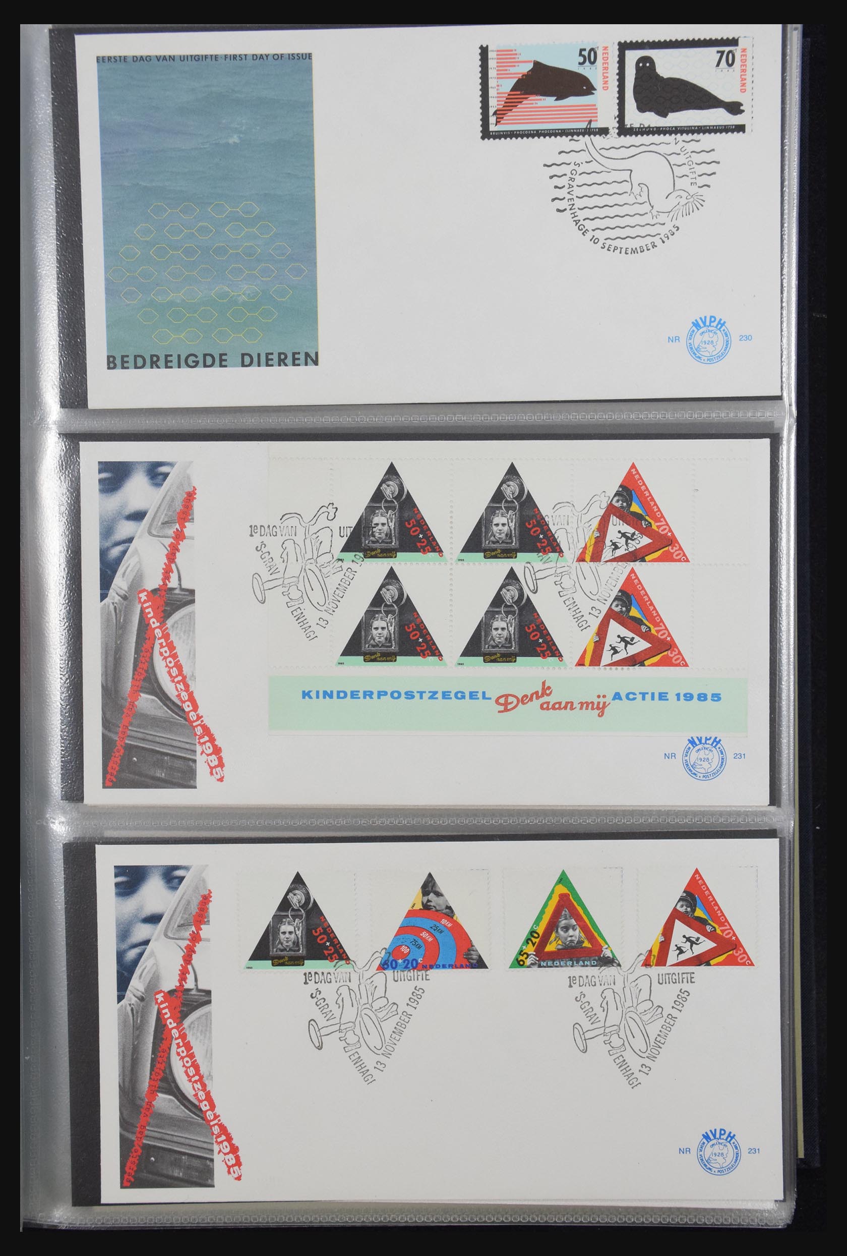 31301 085 - 31301 Nederland FDC's 1950-2006.