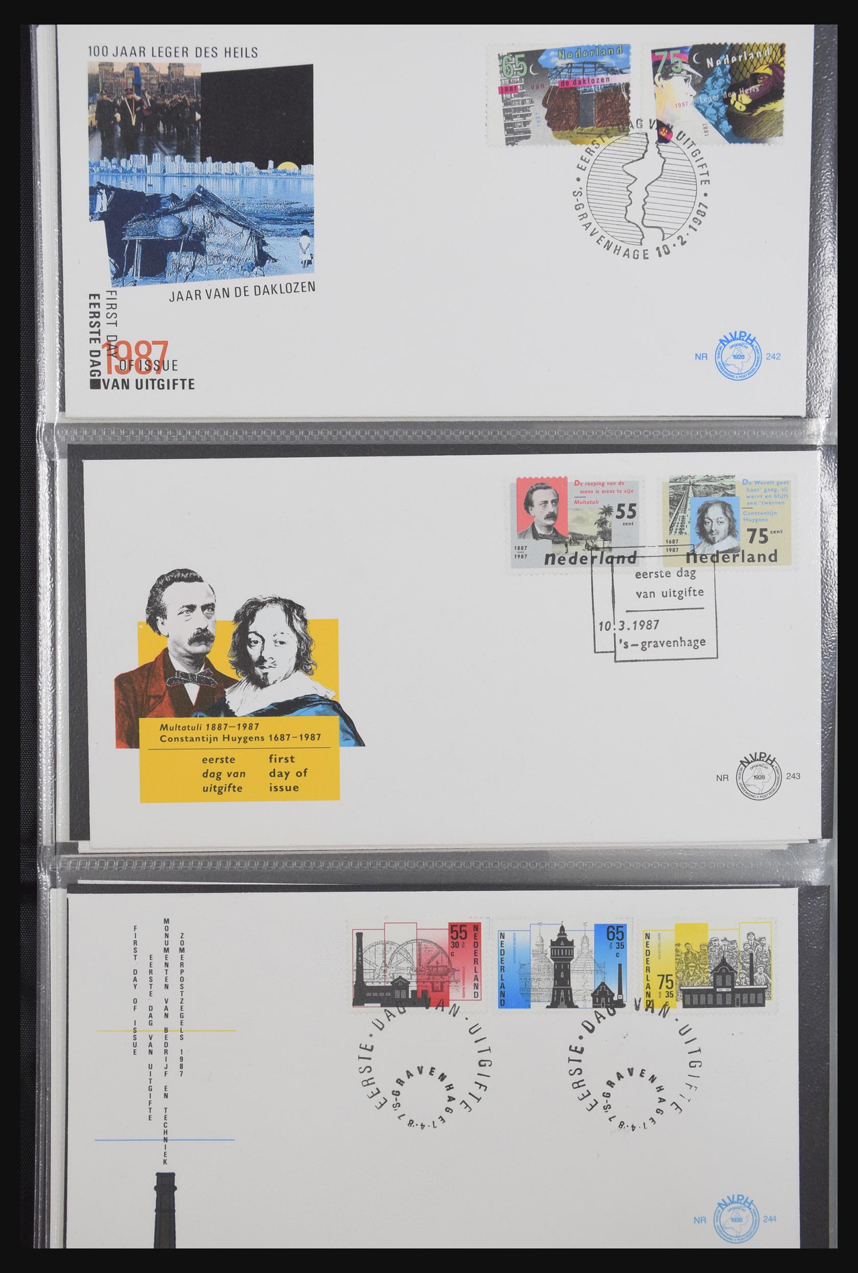 31301 090 - 31301 Nederland FDC's 1950-2006.