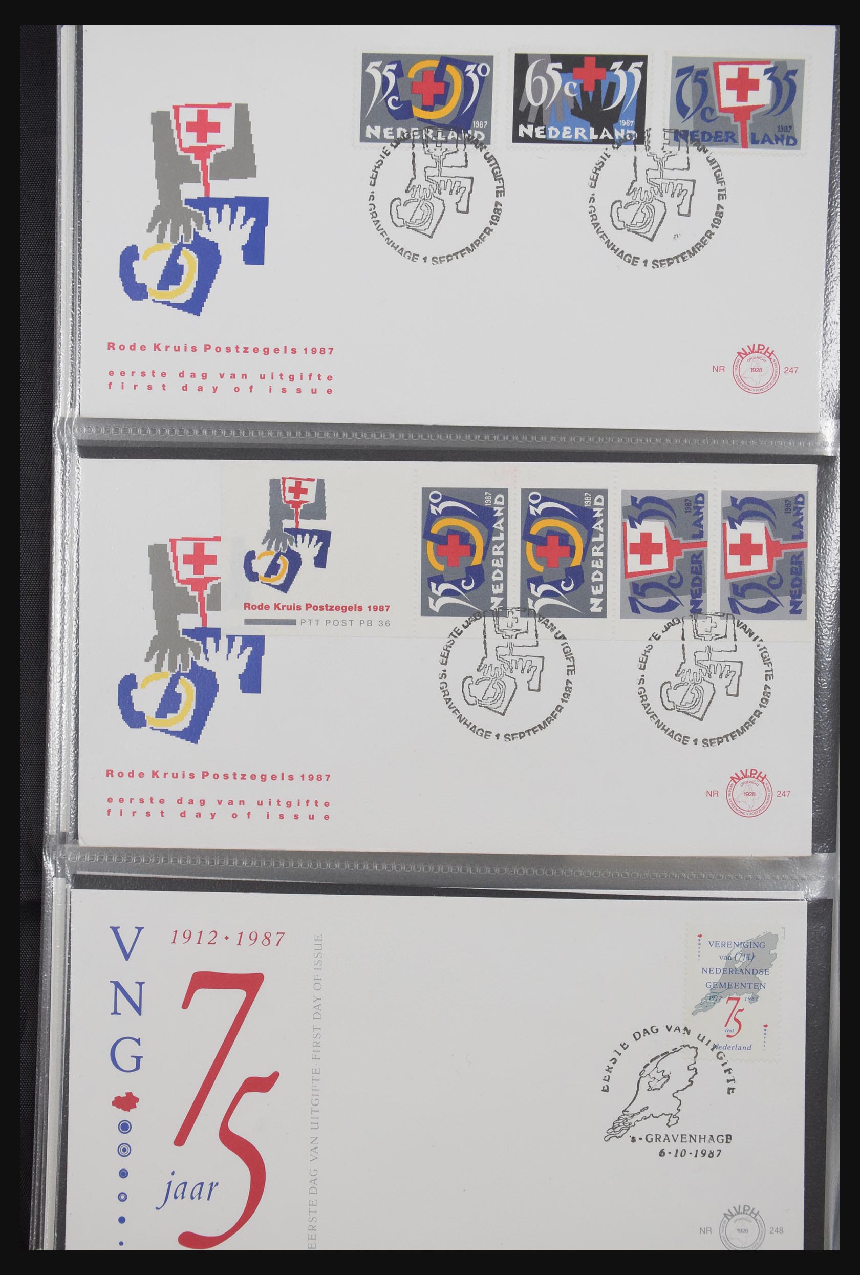 31301 092 - 31301 Nederland FDC's 1950-2006.