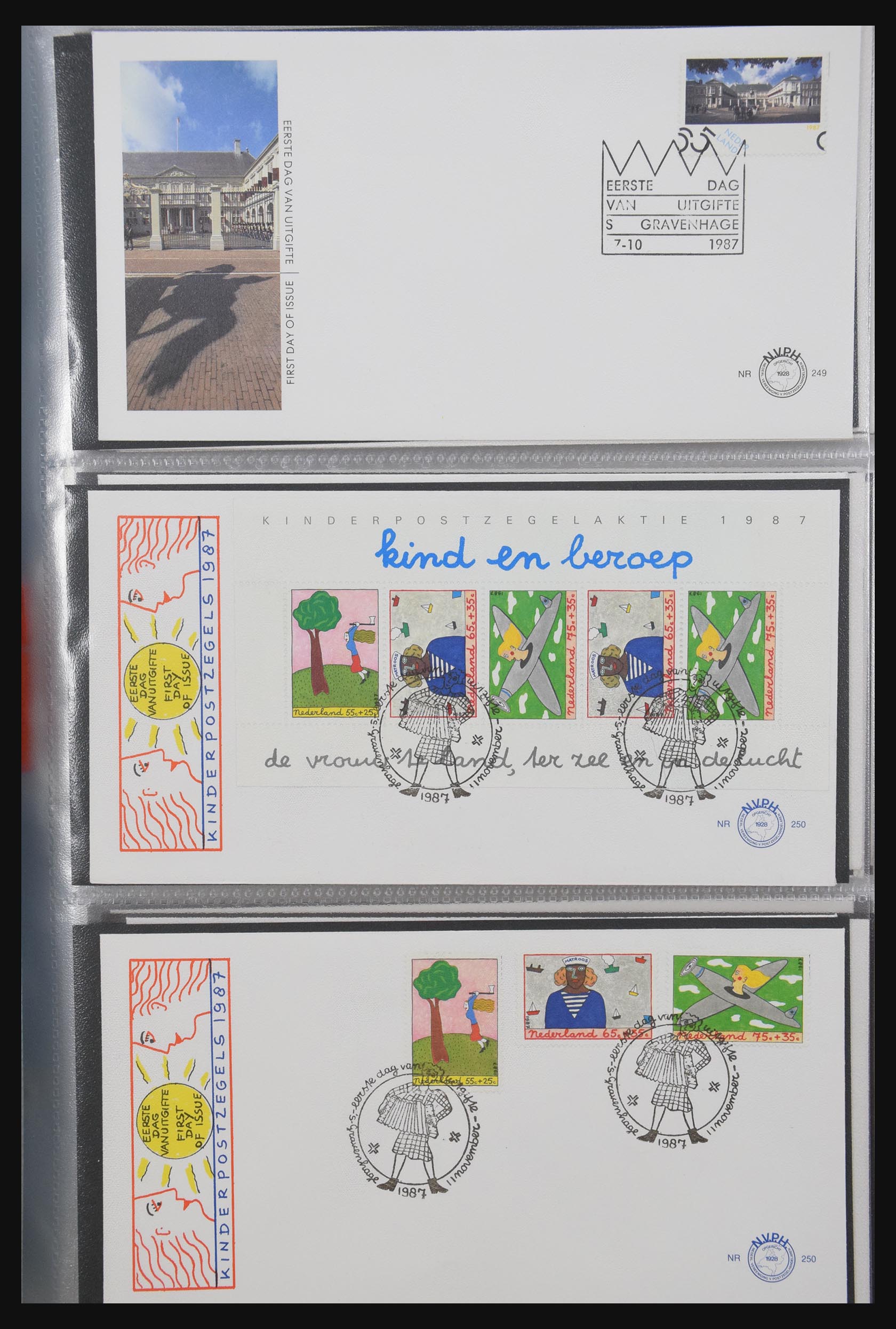 31301 093 - 31301 Nederland FDC's 1950-2006.