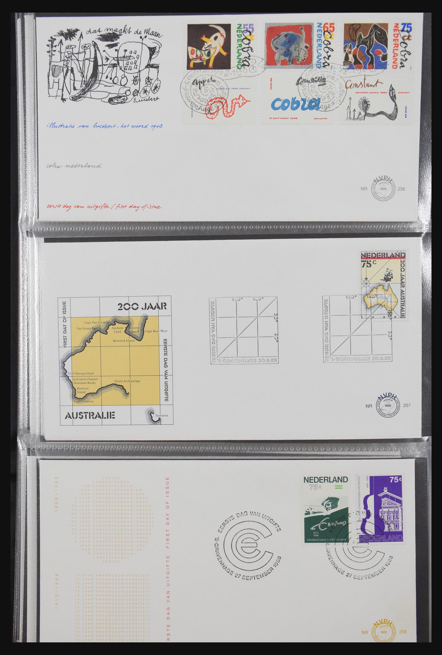 31301 096 - 31301 Nederland FDC's 1950-2006.