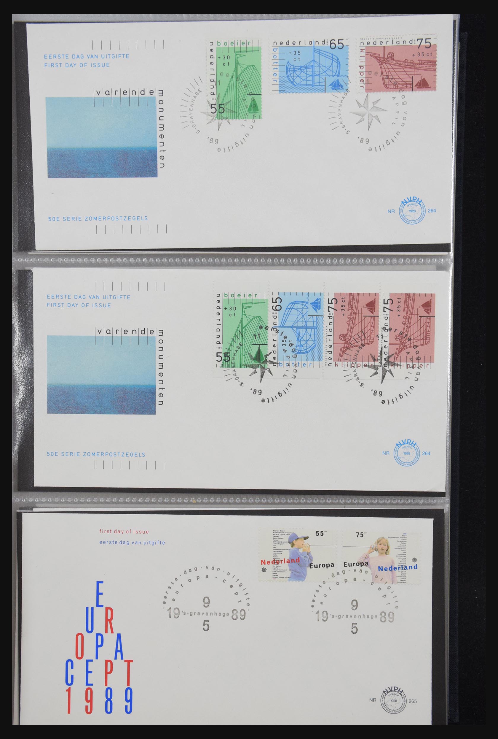 31301 099 - 31301 Netherlands FDC's 1950-2006.