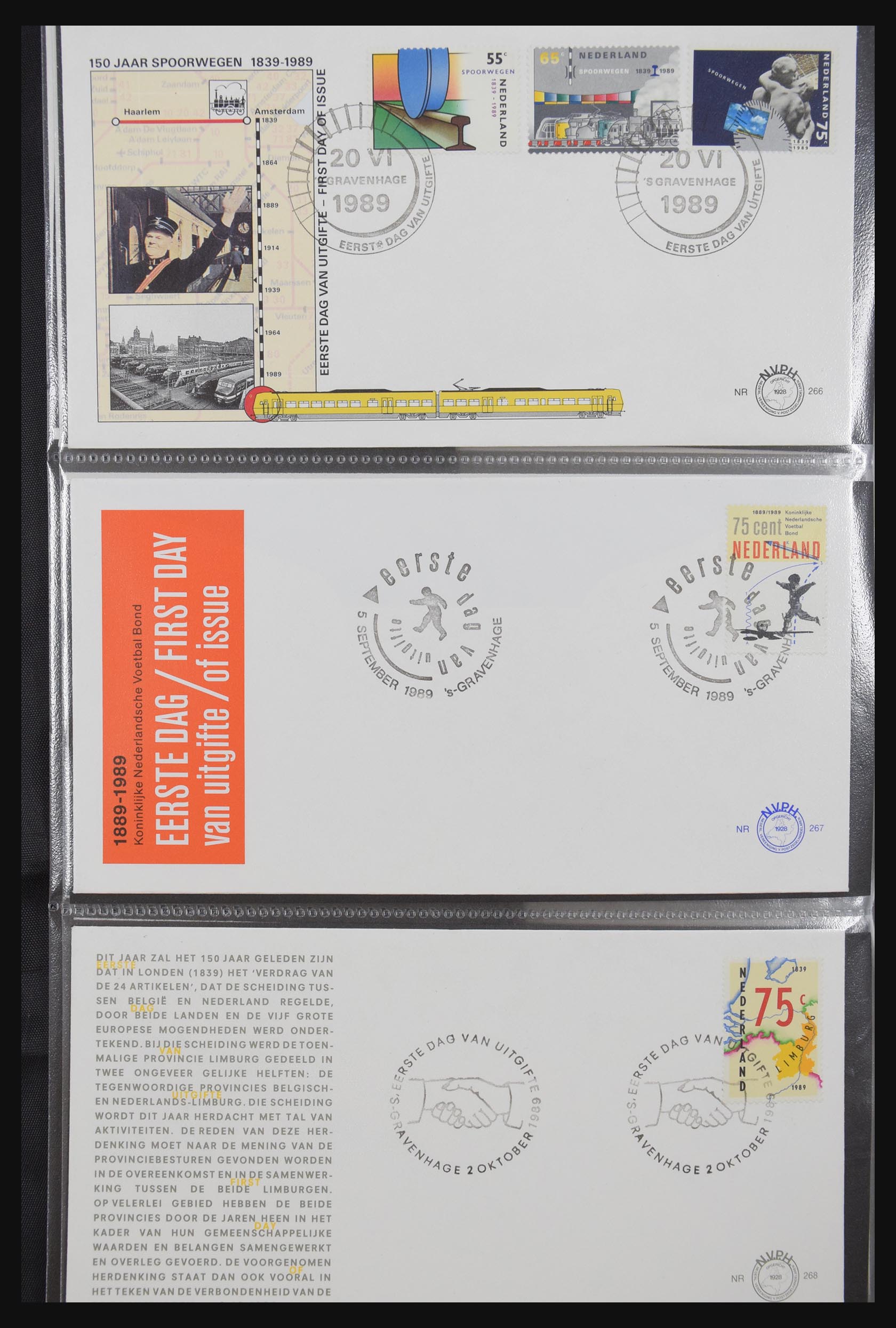 31301 100 - 31301 Nederland FDC's 1950-2006.