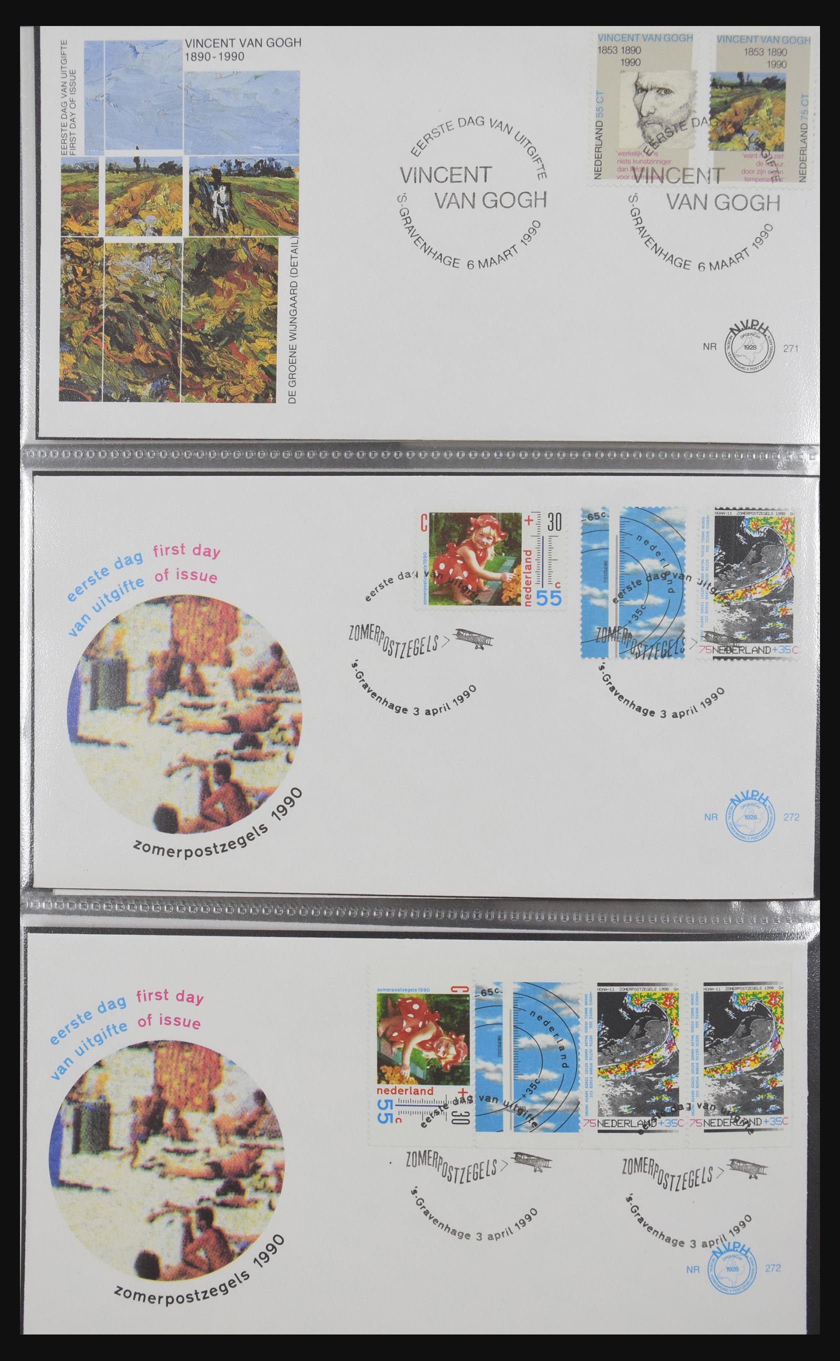 31301 102 - 31301 Netherlands FDC's 1950-2006.