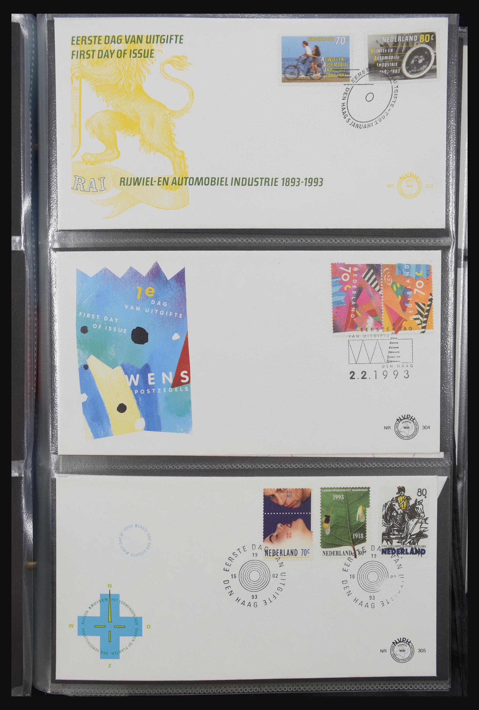31301 115 - 31301 Netherlands FDC's 1950-2006.