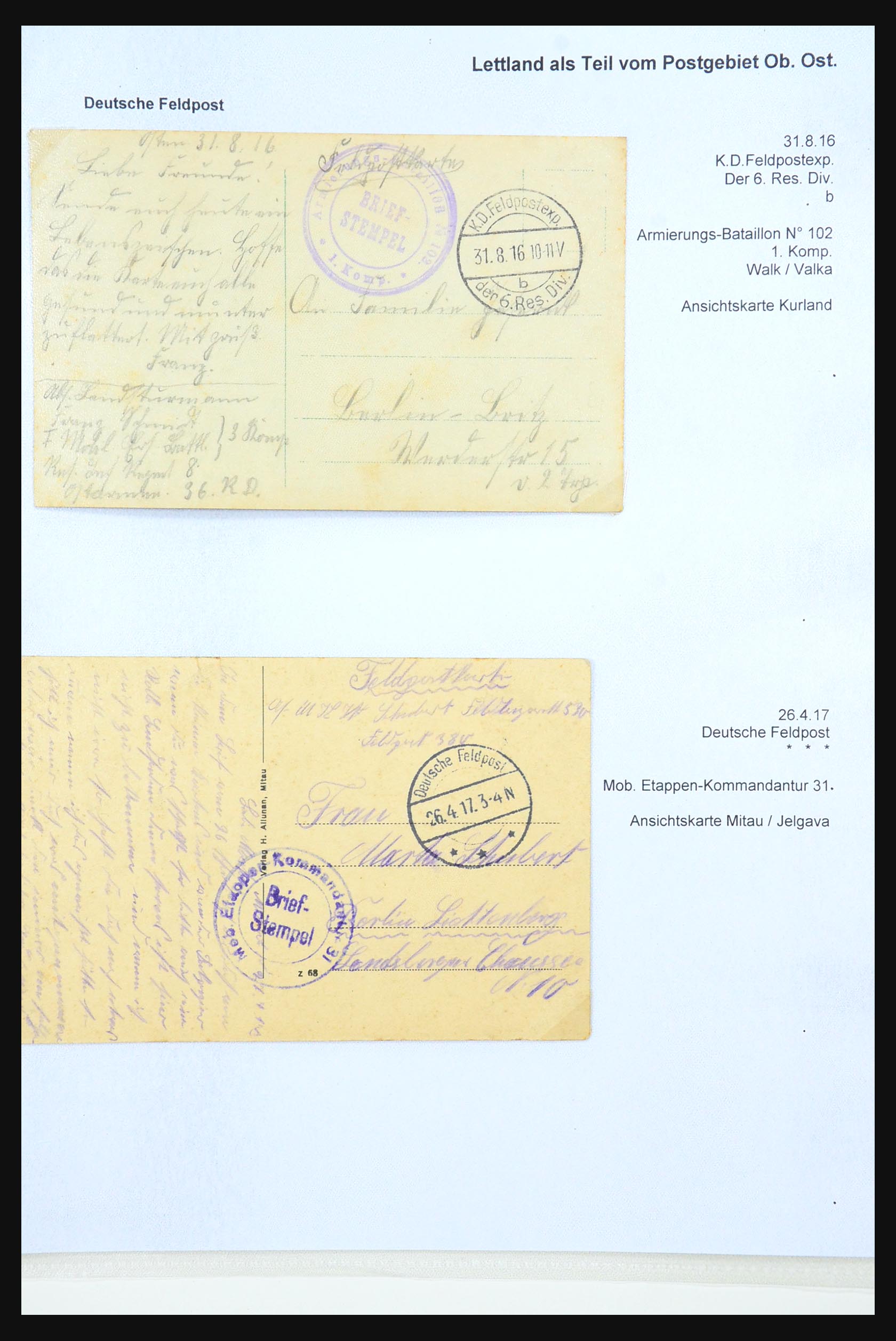 31305 097 - 31305 Letland als deel van Rusland 1817-1918.