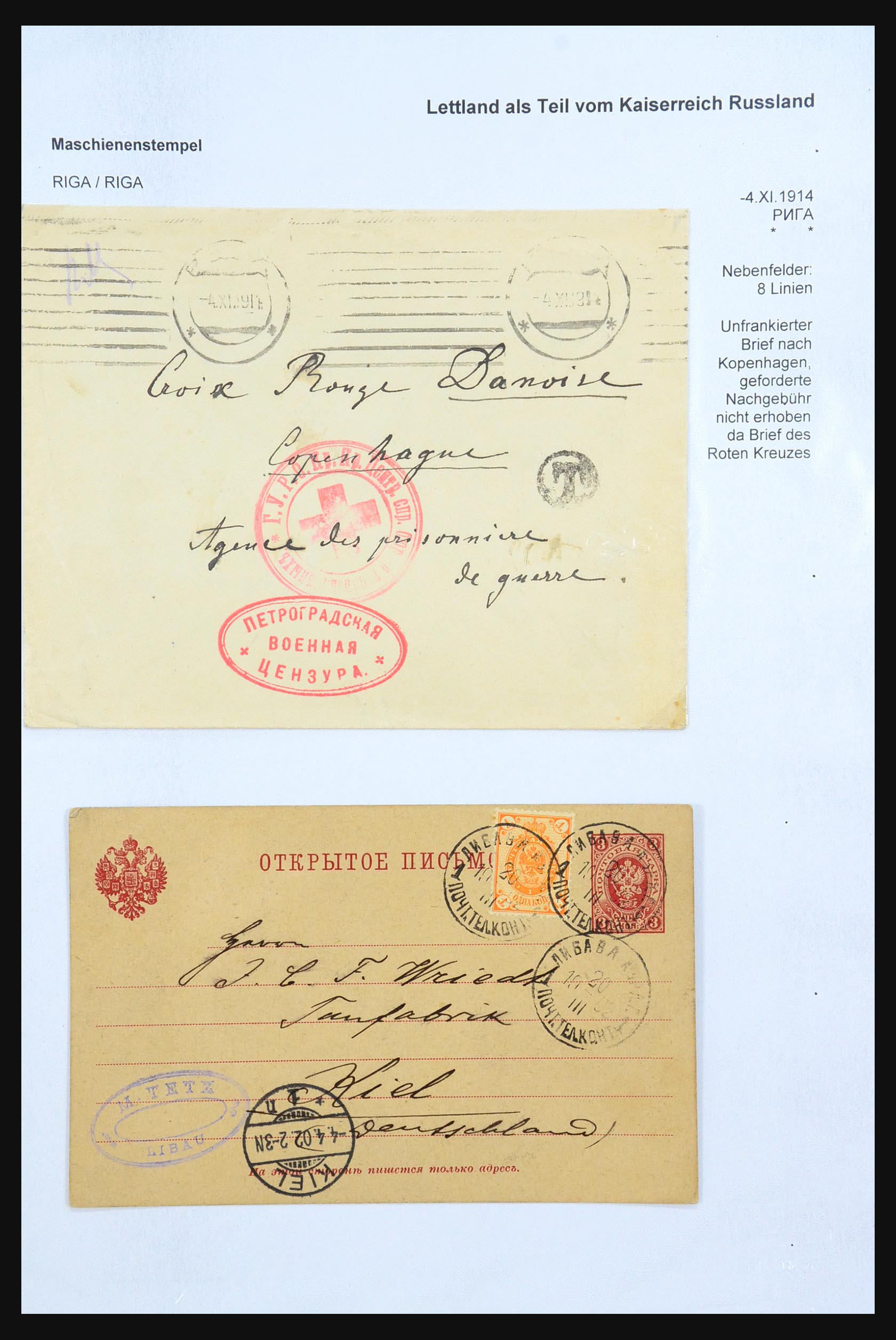 31305 138 - 31305 Latvia as part of Russia 1817-1918.