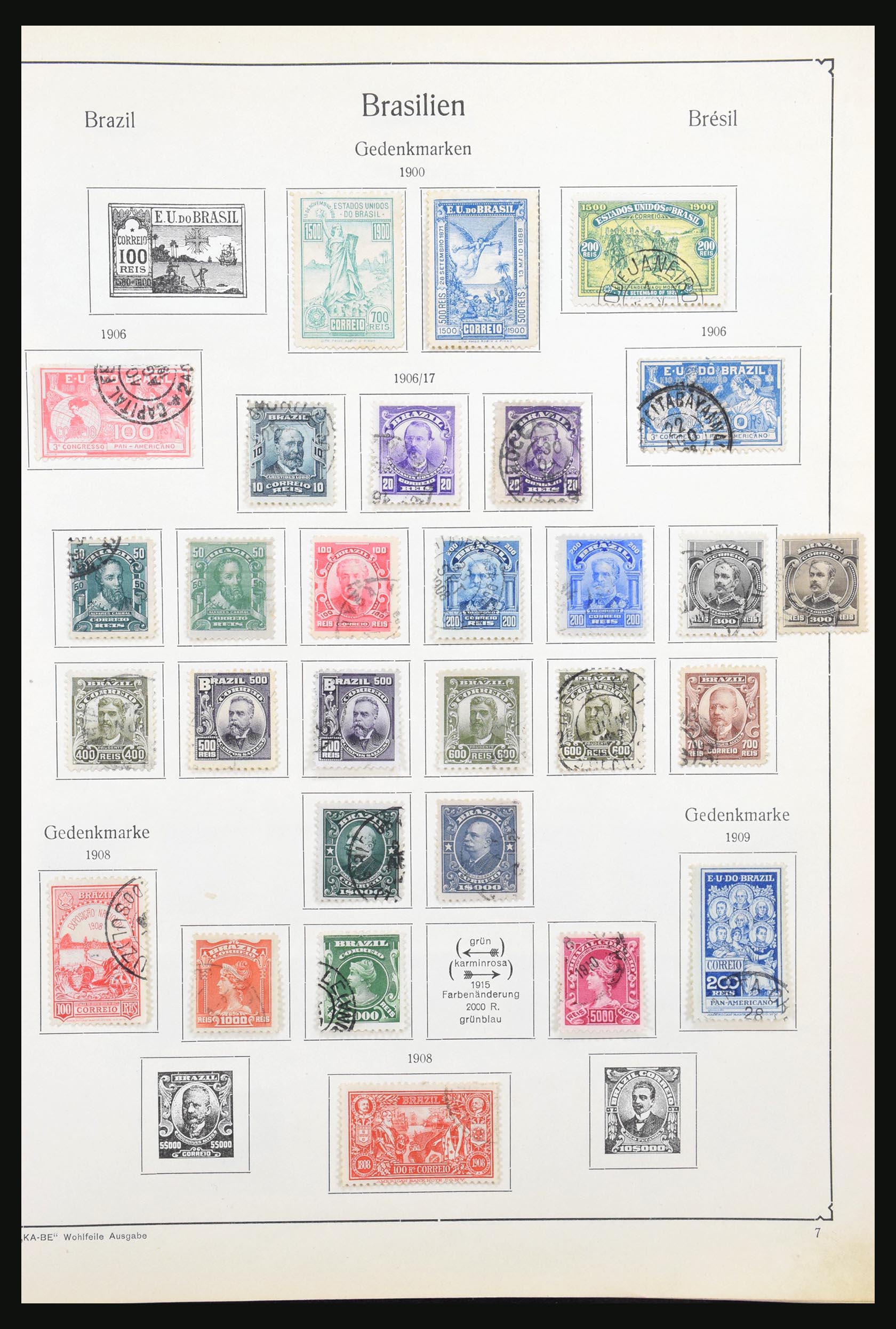 31307 007 - 31307 Brazilië 1843-1965.