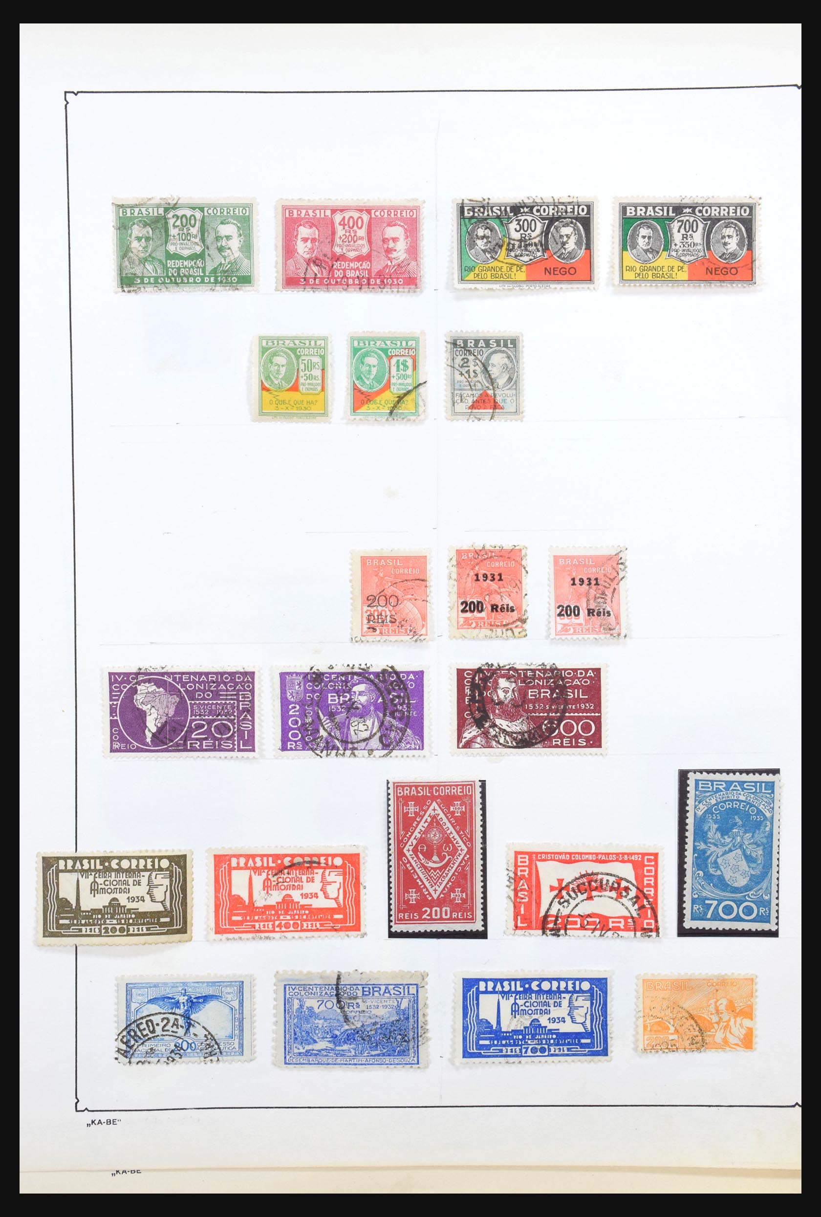 31307 016 - 31307 Brazilië 1843-1965.