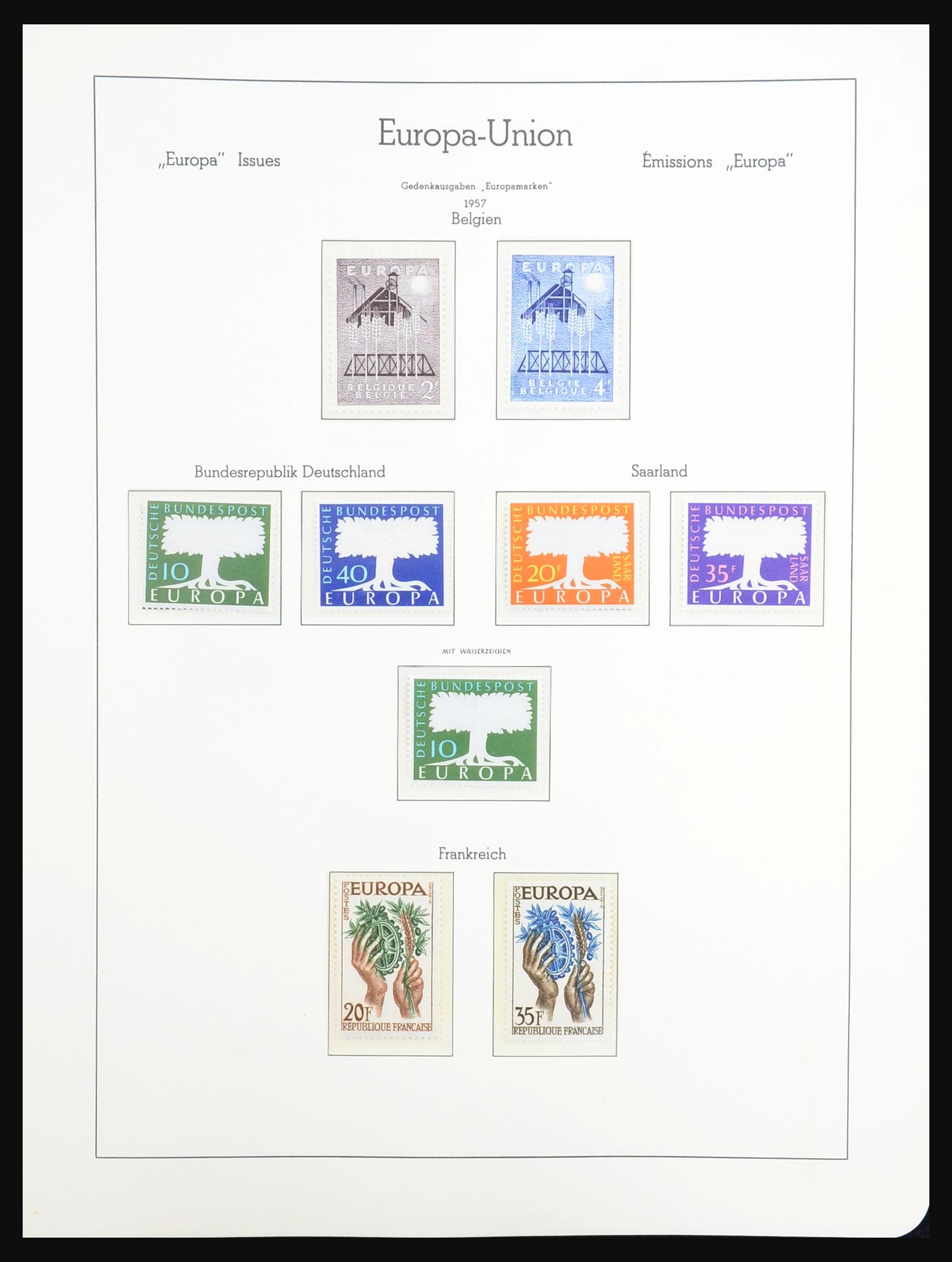 31309 003 - 31309 Europa CEPT 1956-2007.