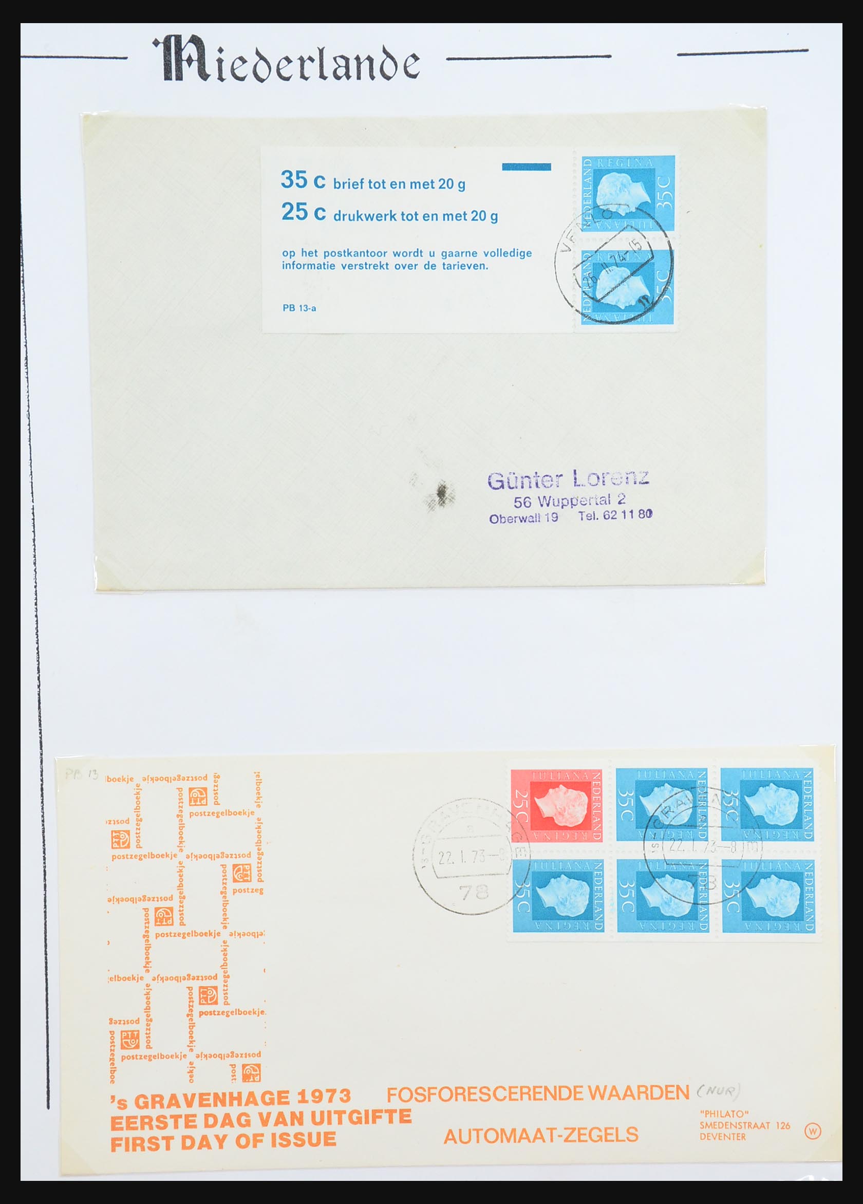 31311 051 - 31311 Netherlands stamp booklets 1964-1994.