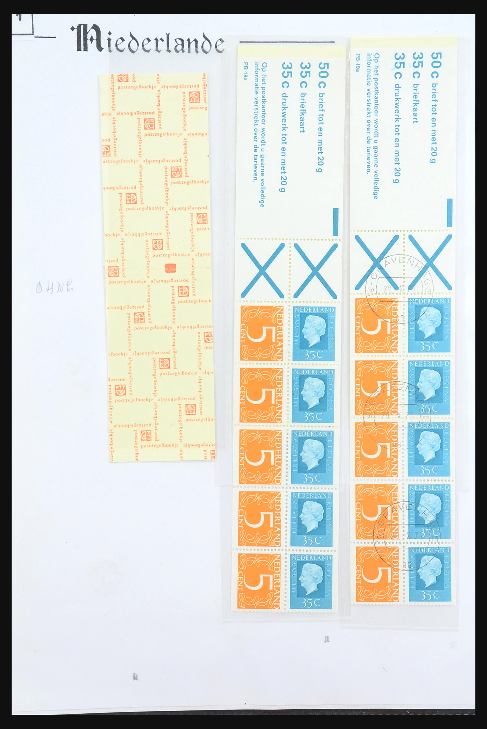 31311 065 - 31311 Netherlands stamp booklets 1964-1994.