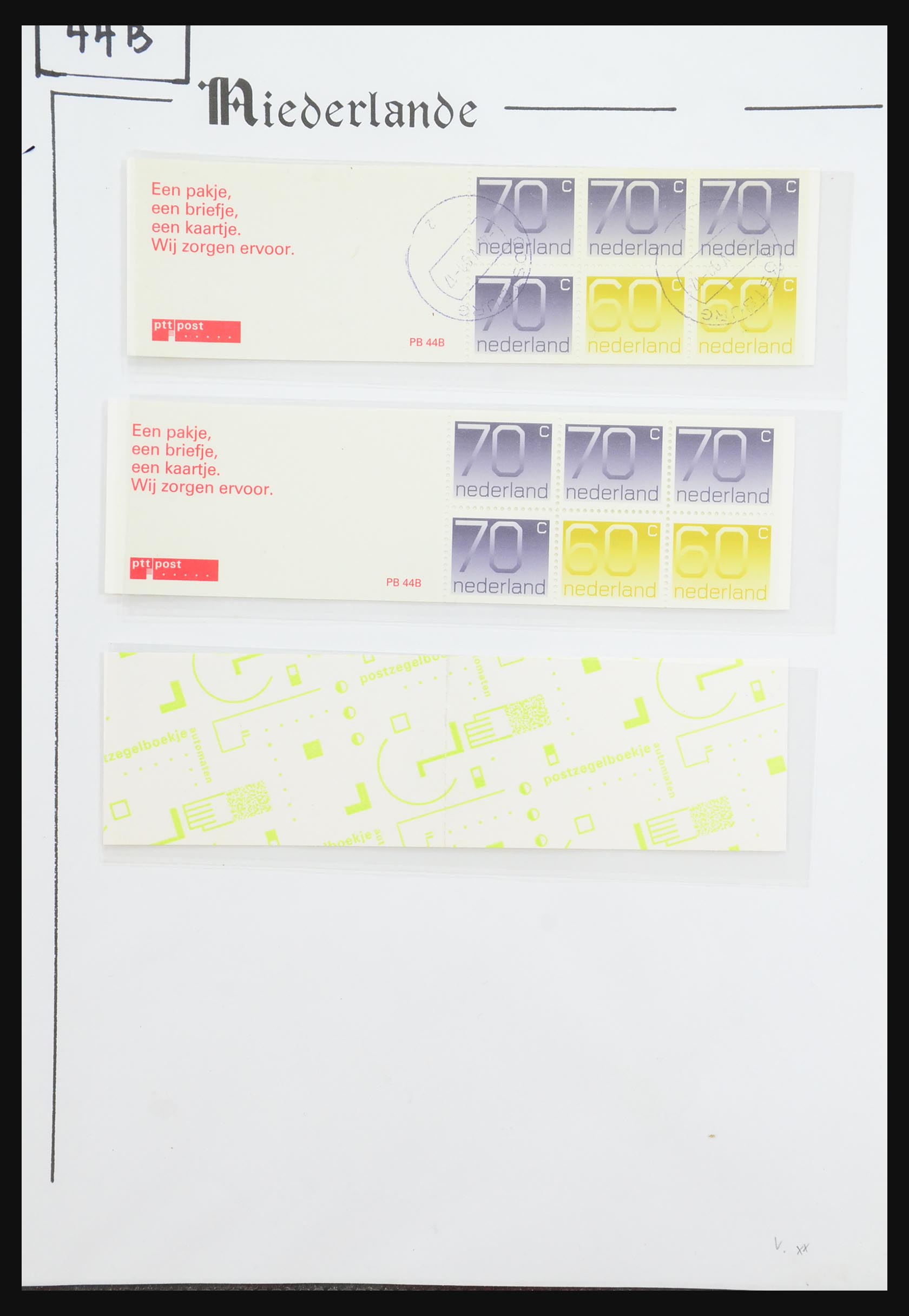 31311 095 - 31311 Netherlands stamp booklets 1964-1994.