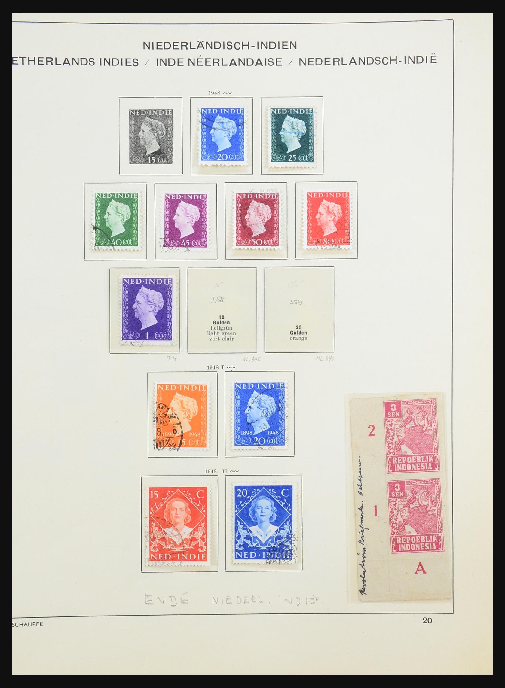 31312 039 - 31312 Dutch territories 1864-1975.