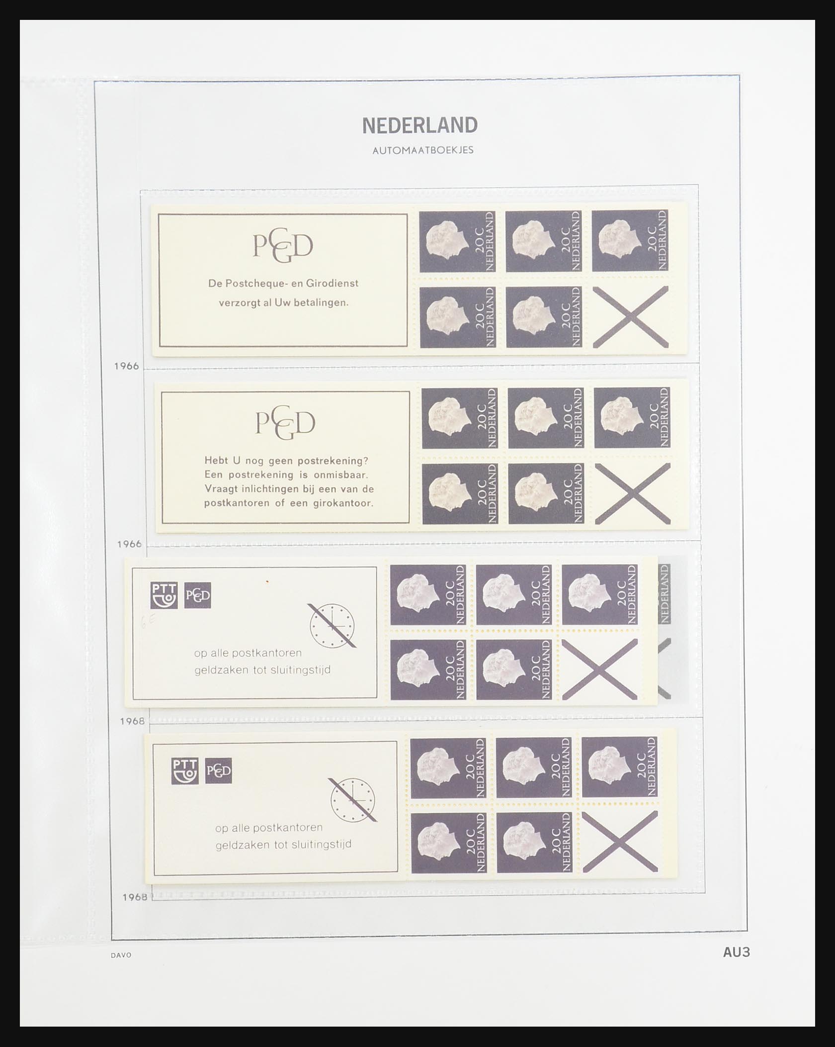 31317 005 - 31317 Nederland postzegelboekjes 1964-2000.