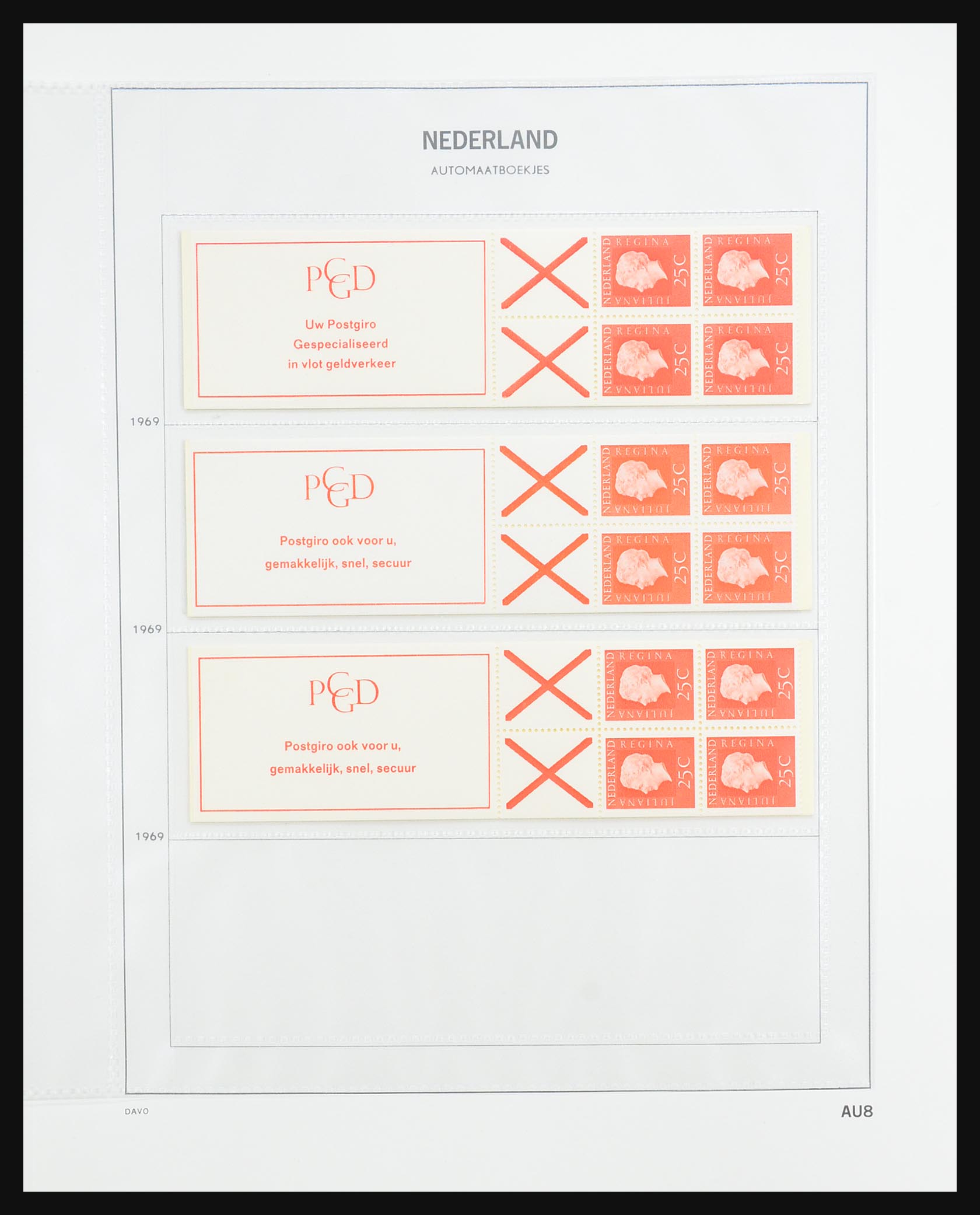 31317 010 - 31317 Netherlands stamp booklets 1964-2000.