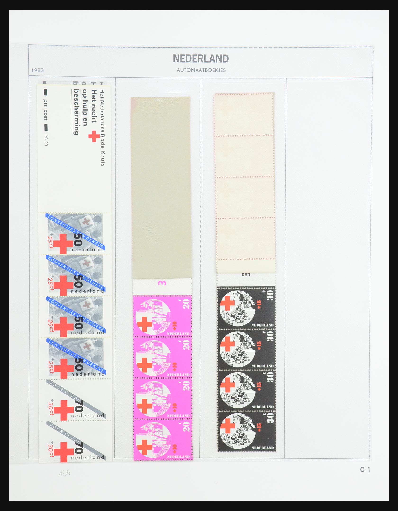 31317 025 - 31317 Nederland postzegelboekjes 1964-2000.