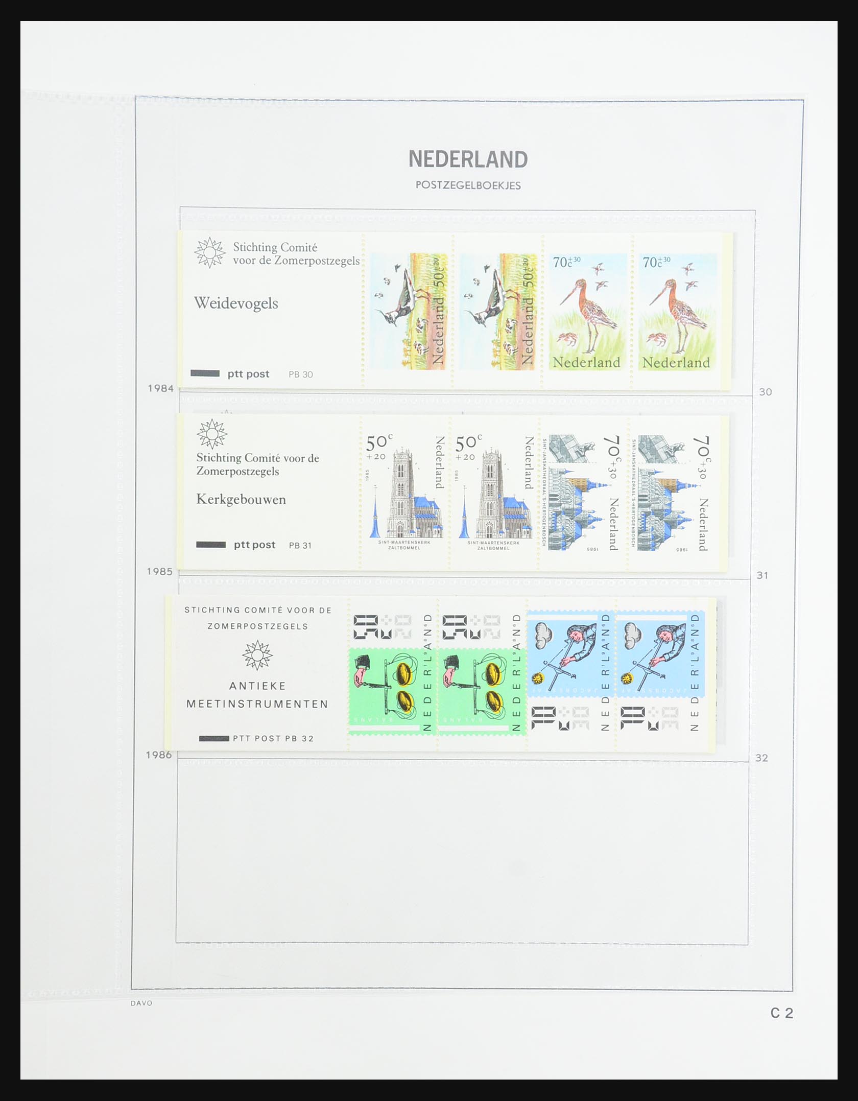 31317 026 - 31317 Netherlands stamp booklets 1964-2000.