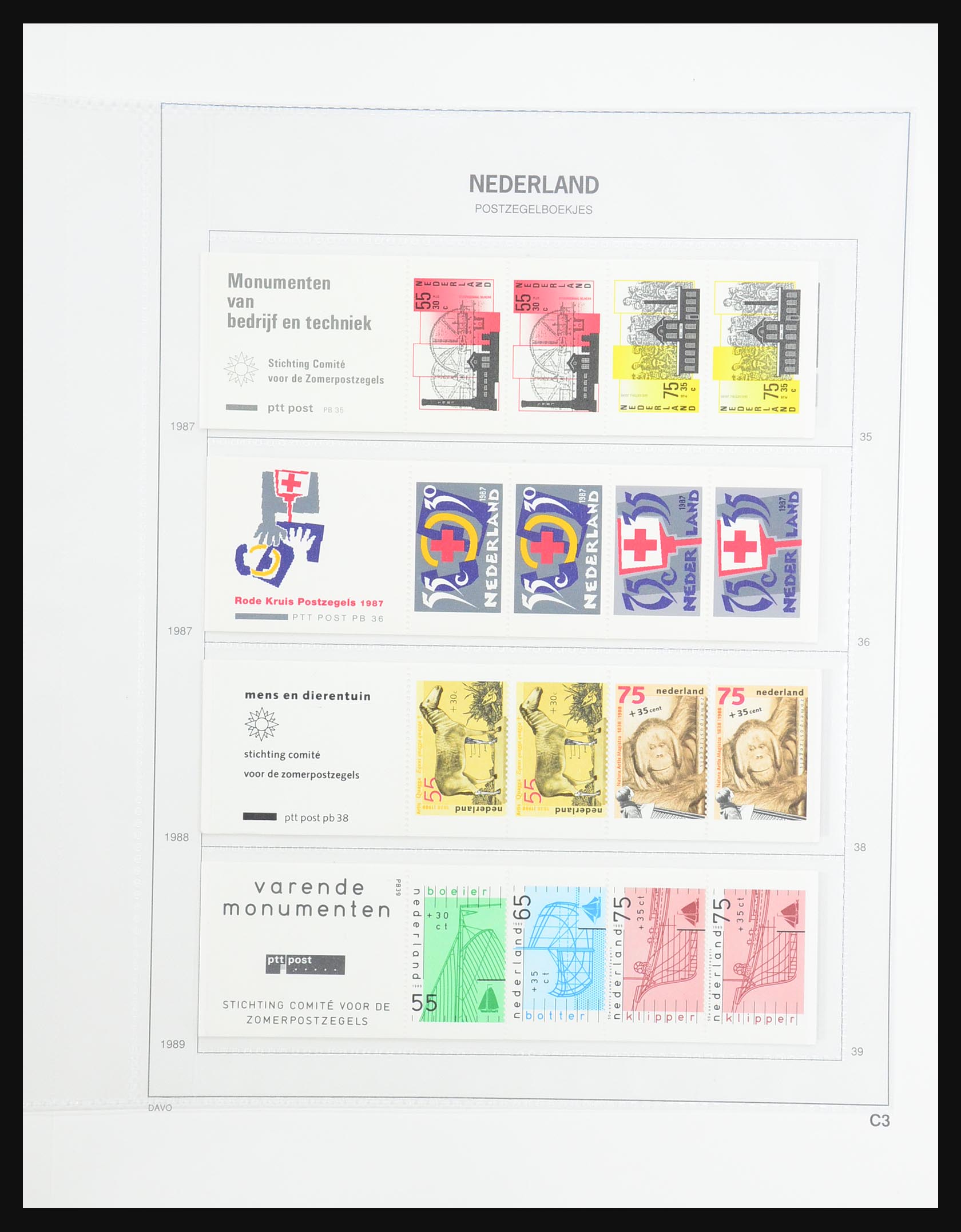 31317 027 - 31317 Netherlands stamp booklets 1964-2000.
