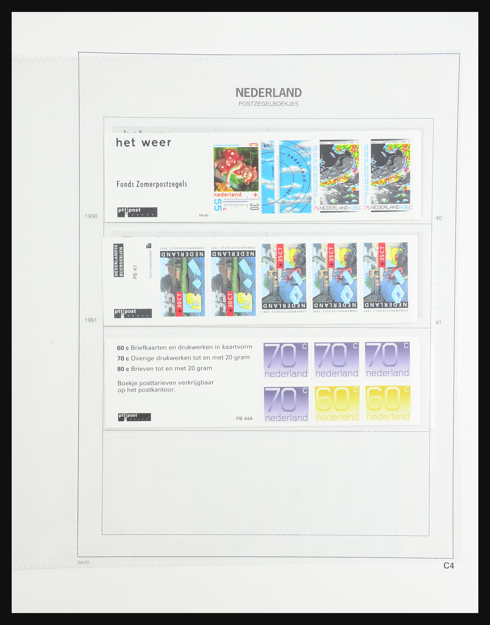 31317 028 - 31317 Netherlands stamp booklets 1964-2000.