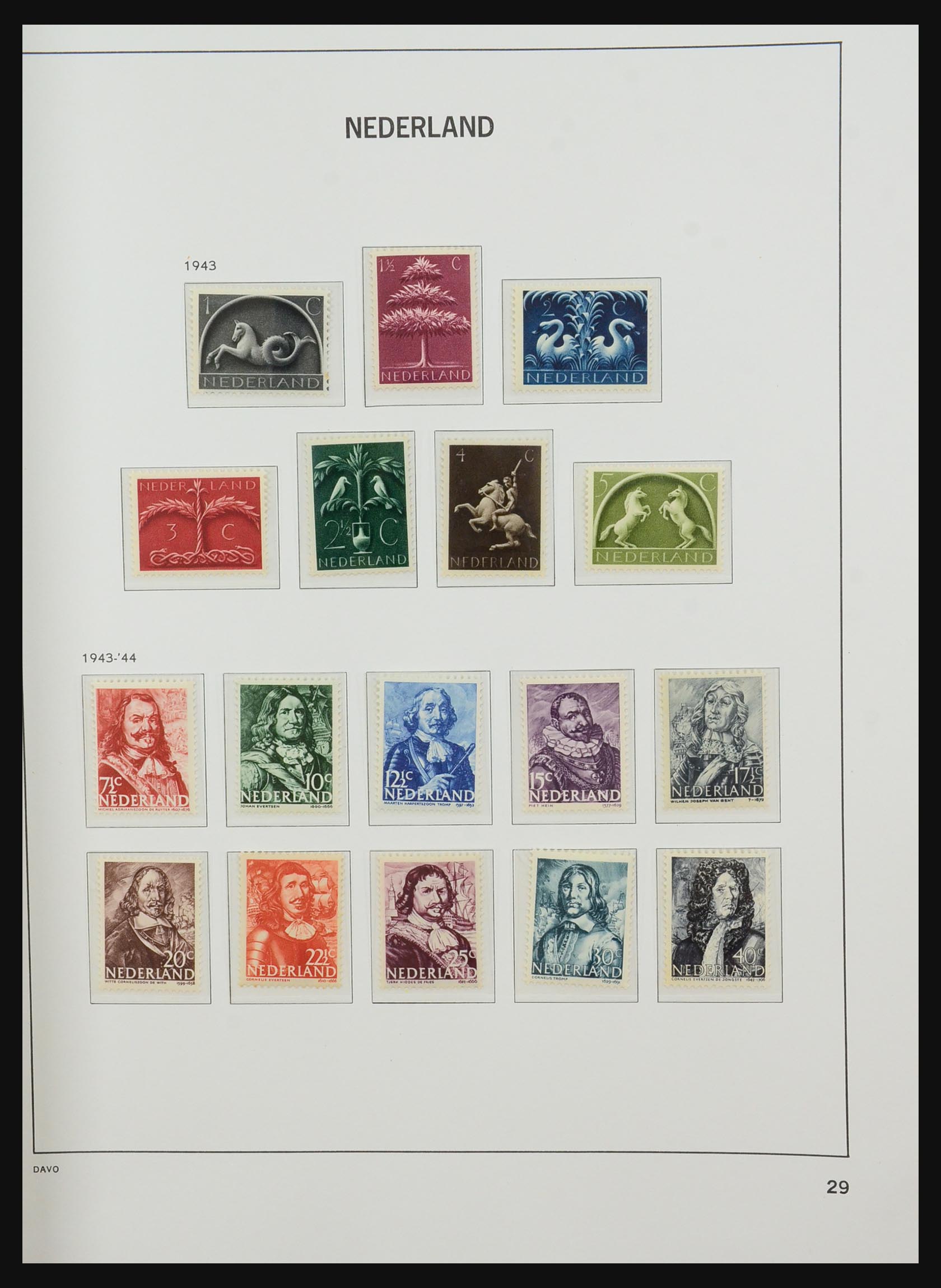 31319 031 - 31319 Netherlands 1852-1974.