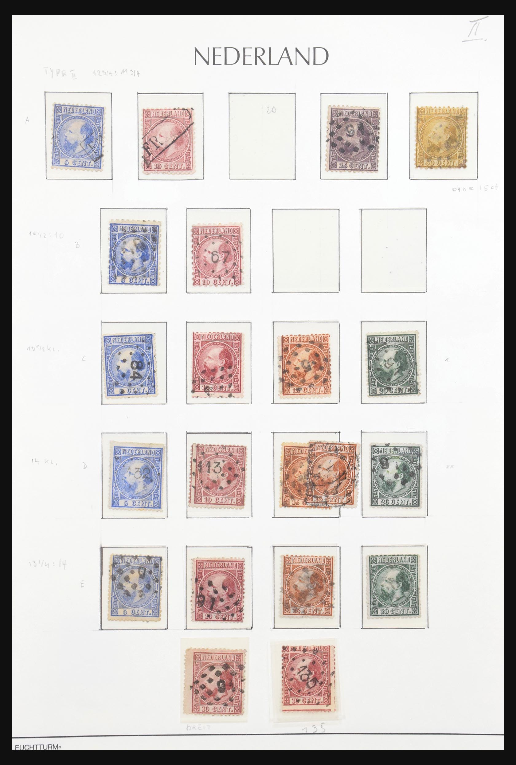 31320 013 - 31320 Netherlands 1852-1959.