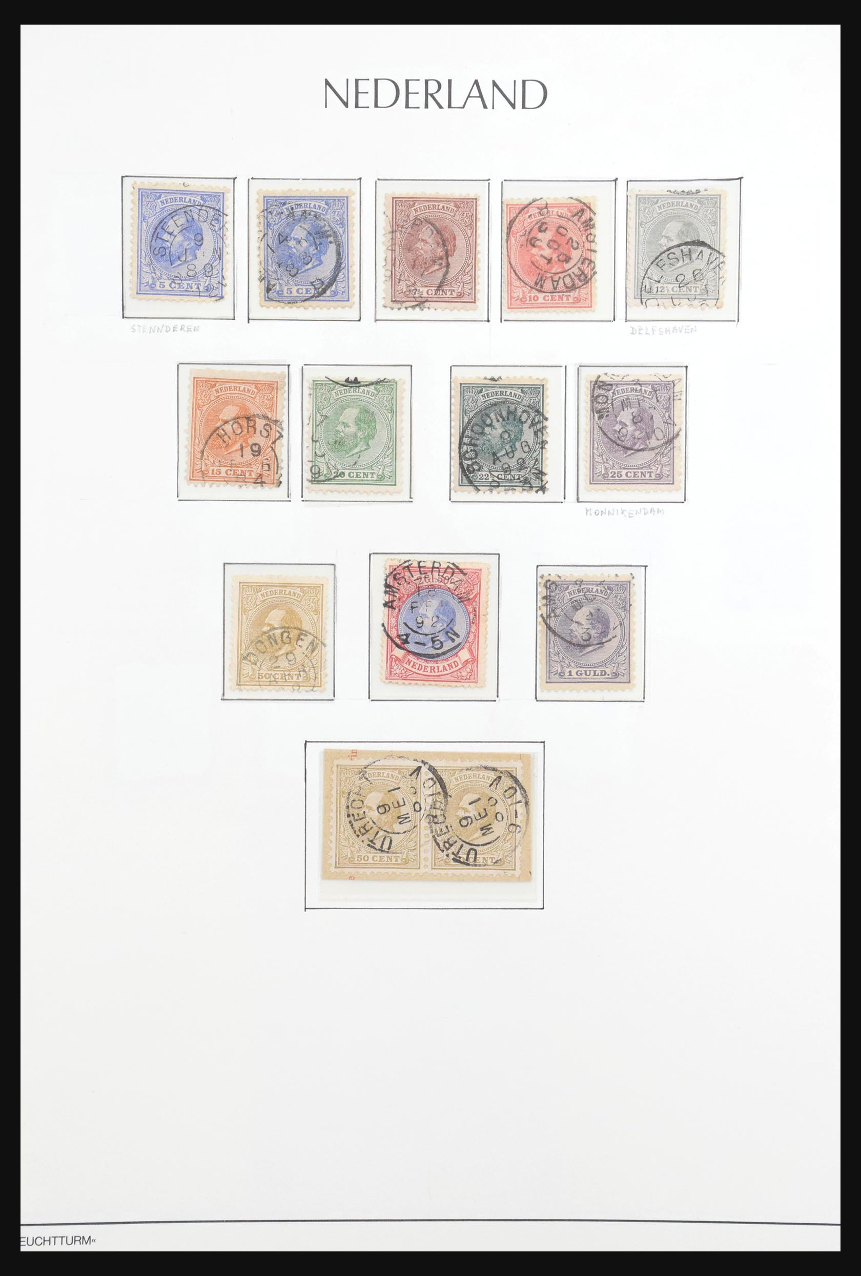 31320 019 - 31320 Netherlands 1852-1959.
