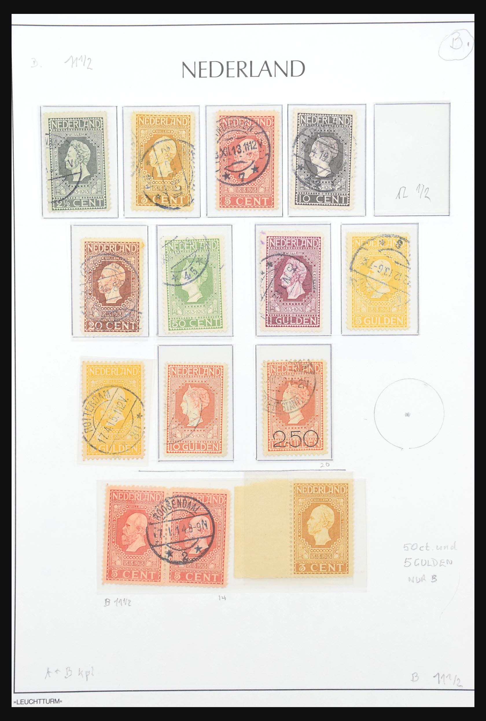 31320 083 - 31320 Netherlands 1852-1959.