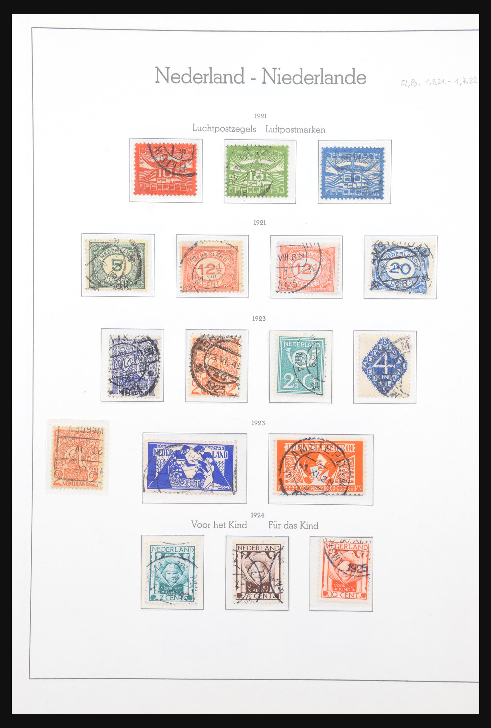 31320 088 - 31320 Netherlands 1852-1959.