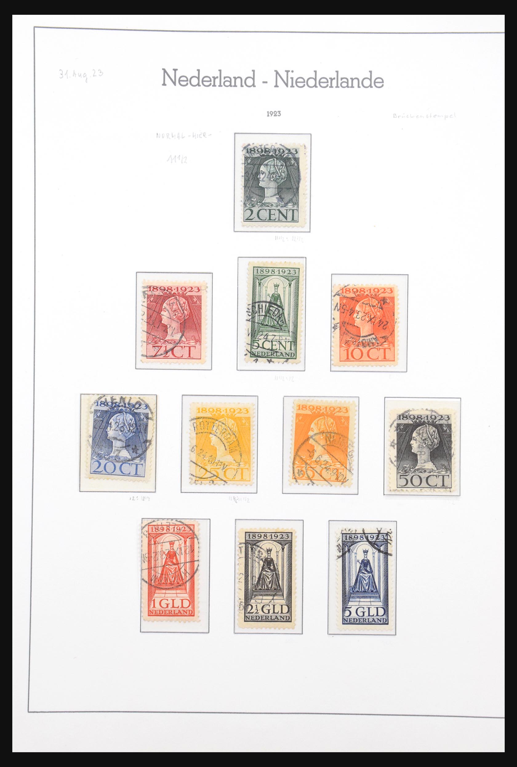 31320 095 - 31320 Netherlands 1852-1959.