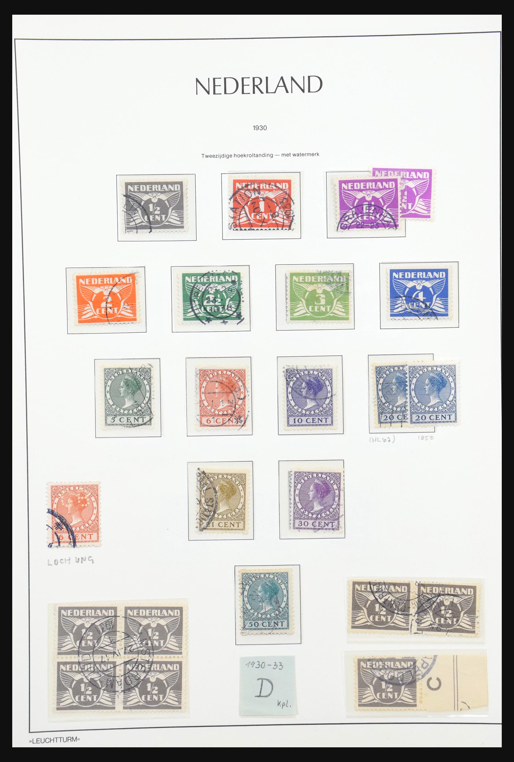 31320 216 - 31320 Netherlands 1852-1959.