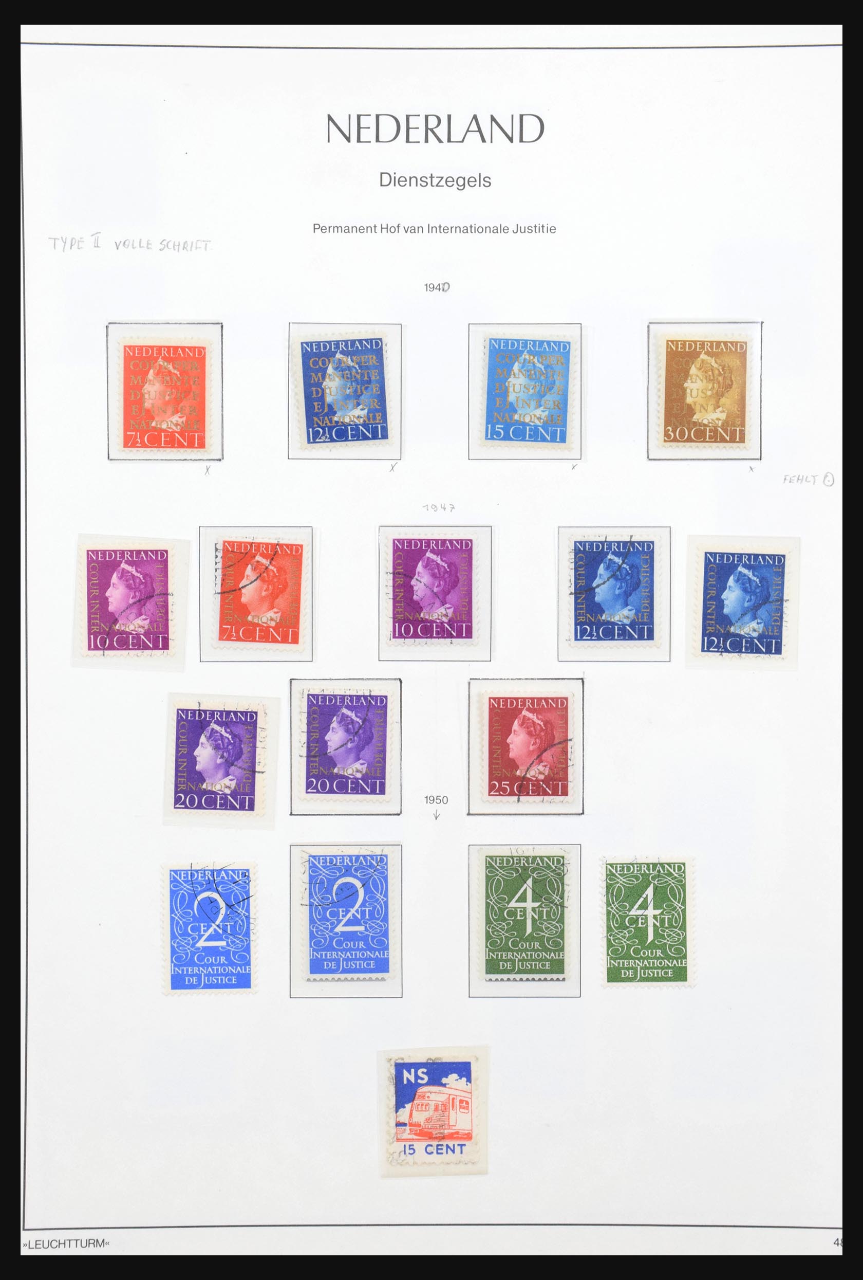 31320 228 - 31320 Netherlands 1852-1959.