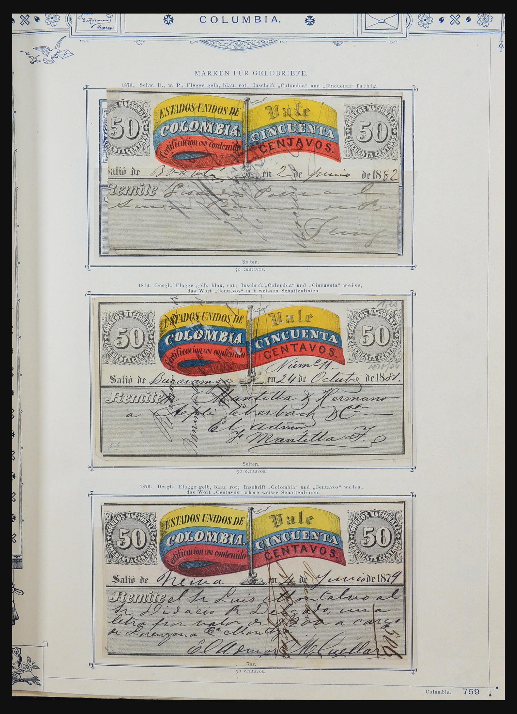 31321 004 - 31321 Zuid Amerika 1853-1985.