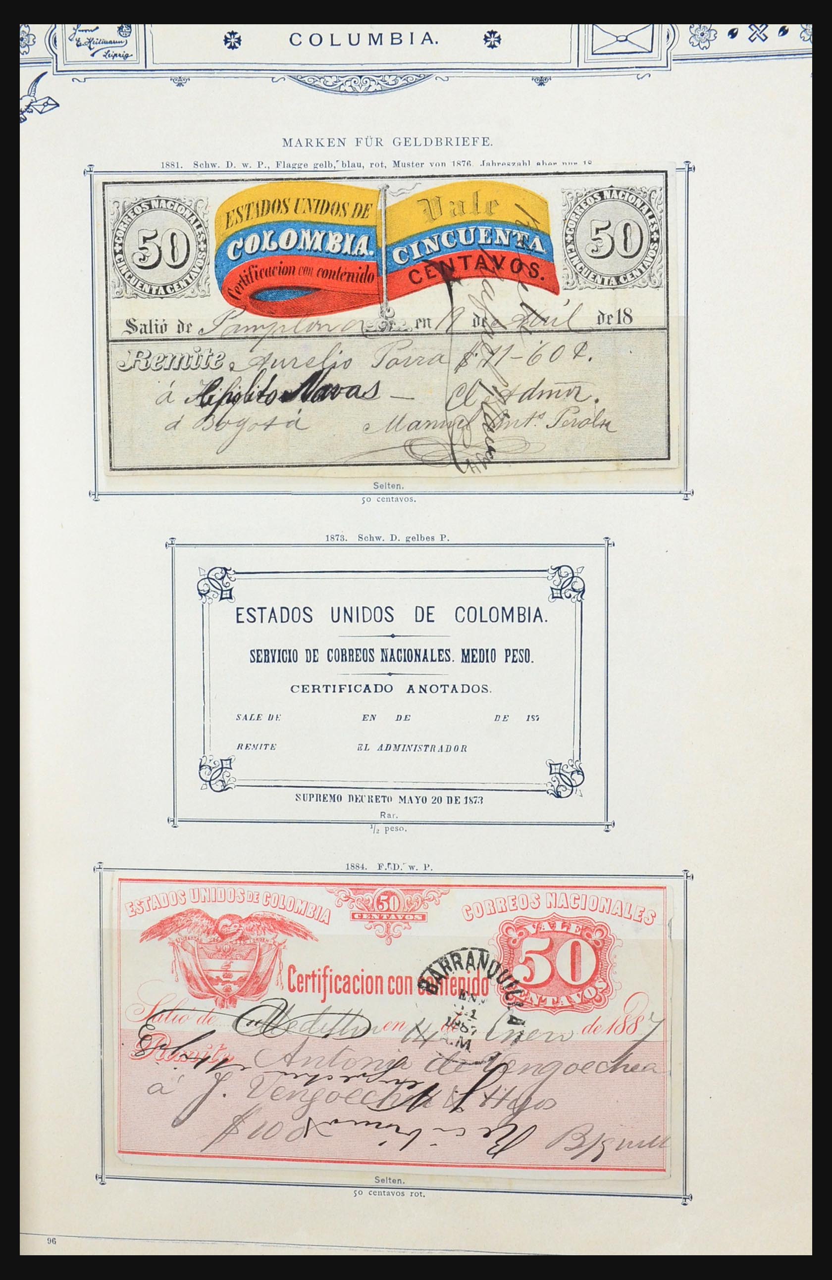 31321 005 - 31321 Zuid Amerika 1853-1985.