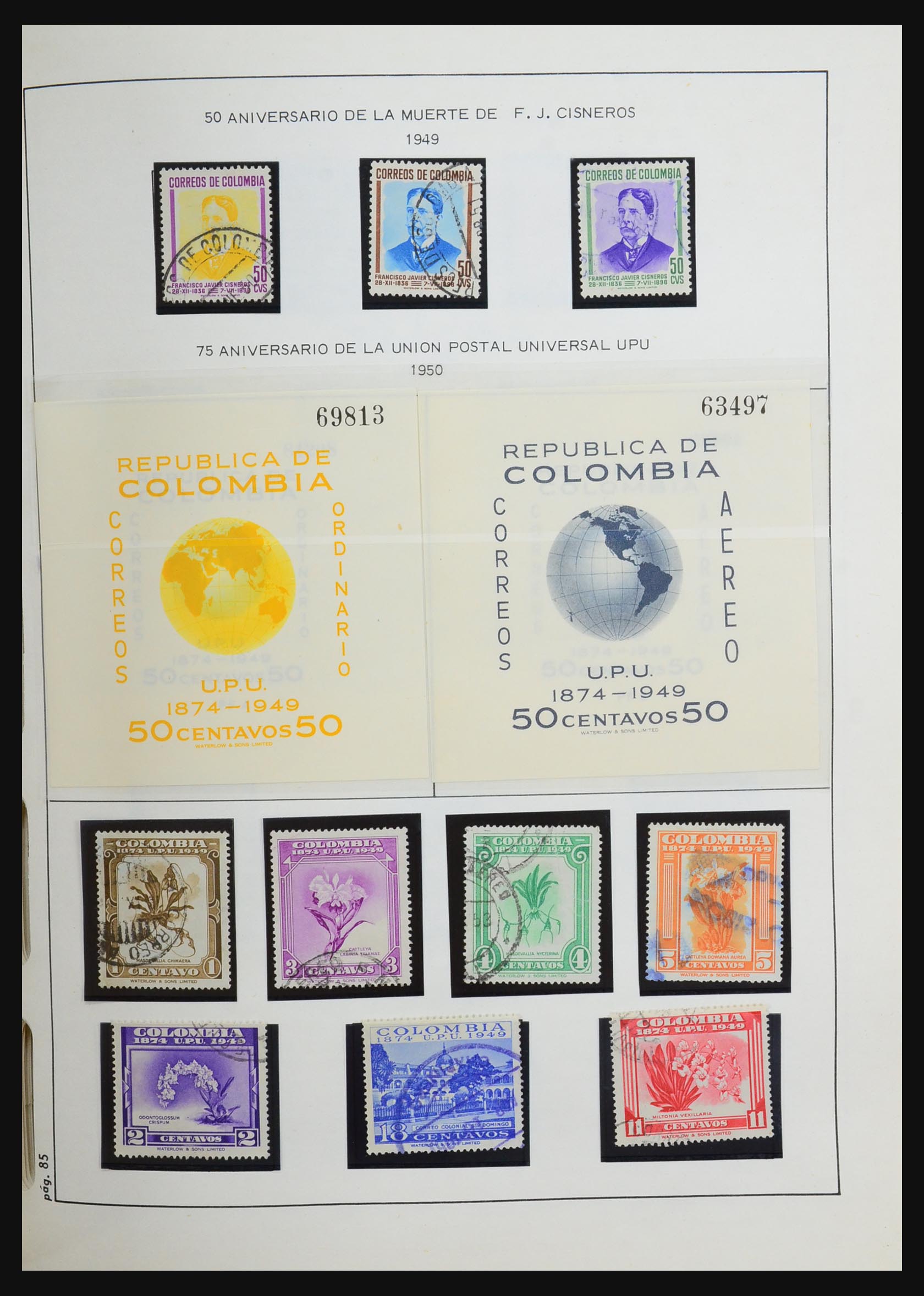31321 092 - 31321 South America 1853-1985.