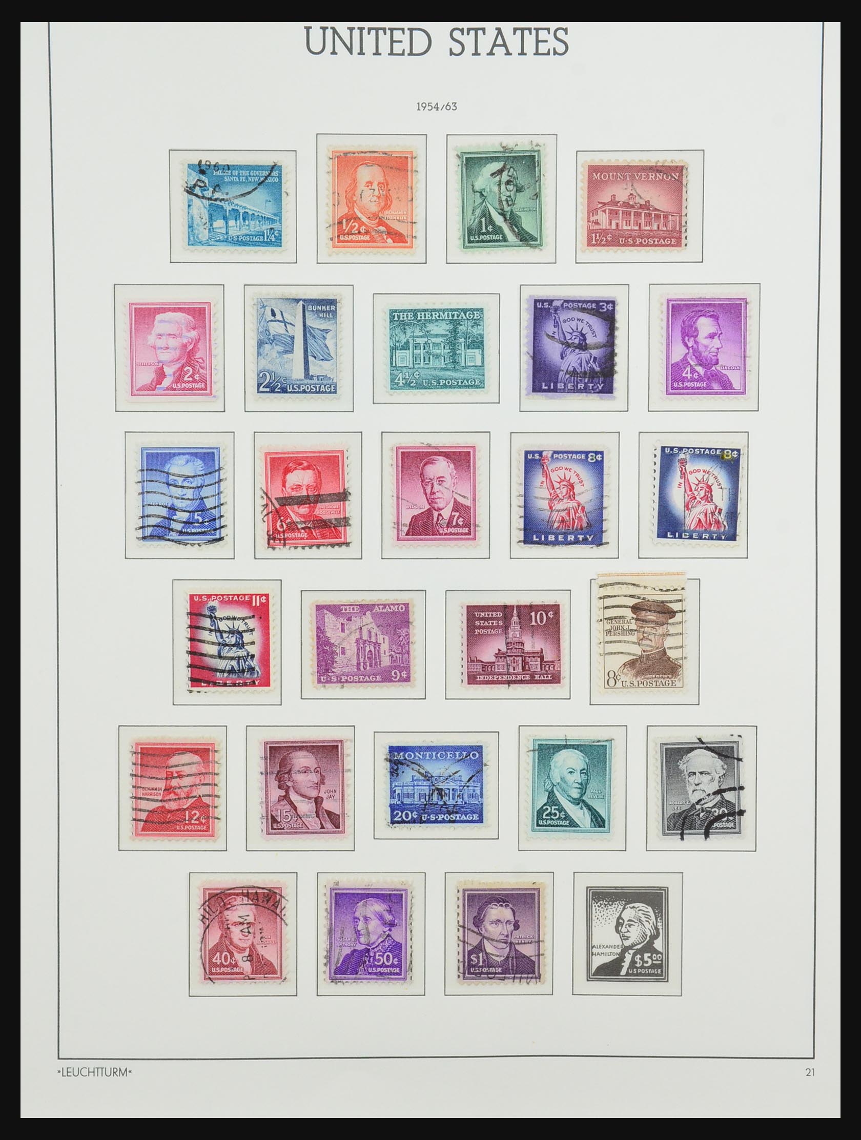 31324 002 - 31324 USA postfris 1940-2003.