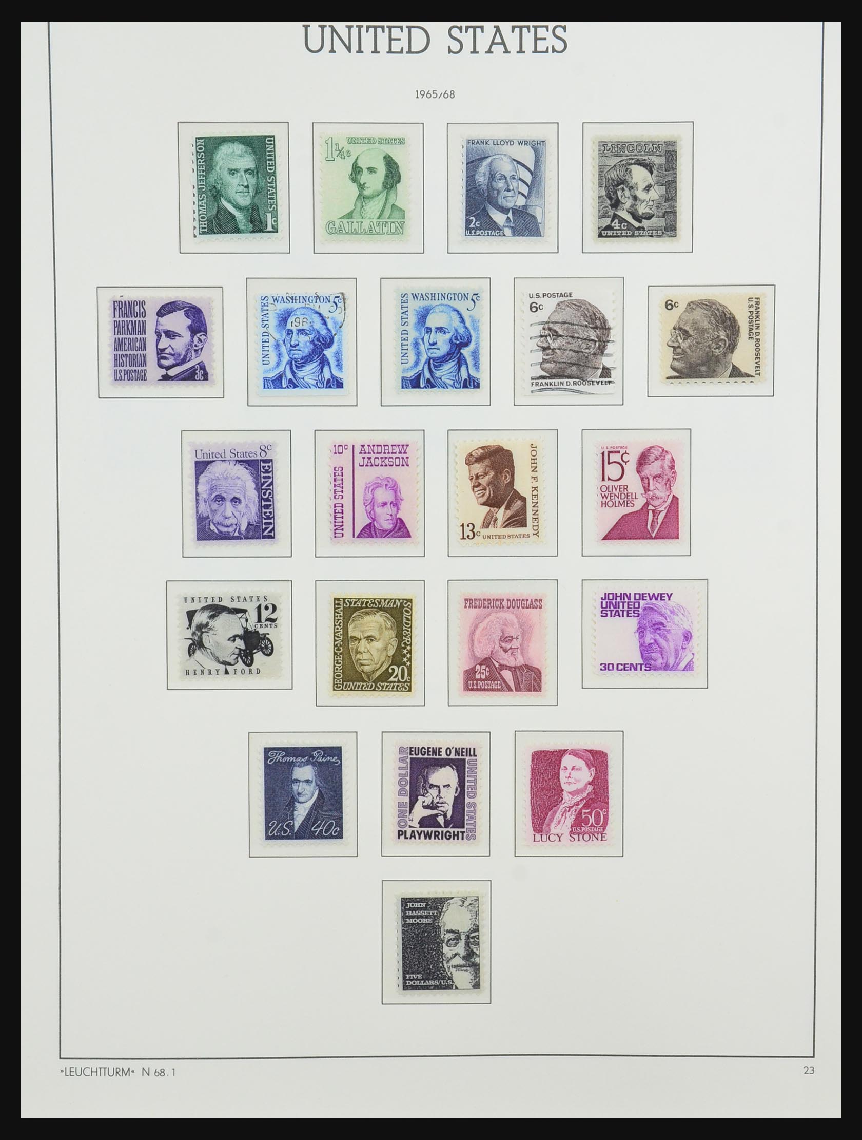 31324 004 - 31324 USA postfris 1940-2003.
