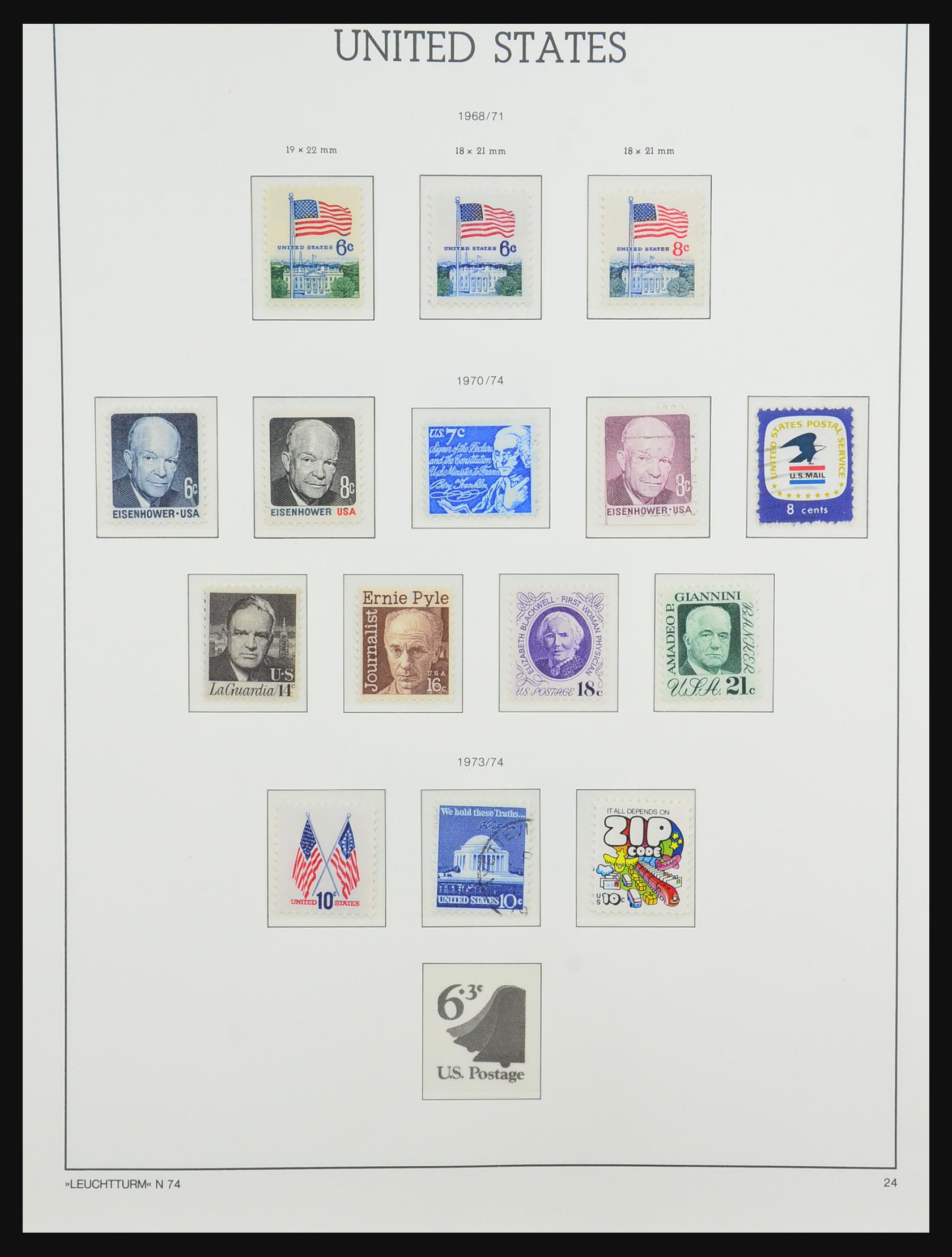 31324 005 - 31324 USA MNH 1940-2003.