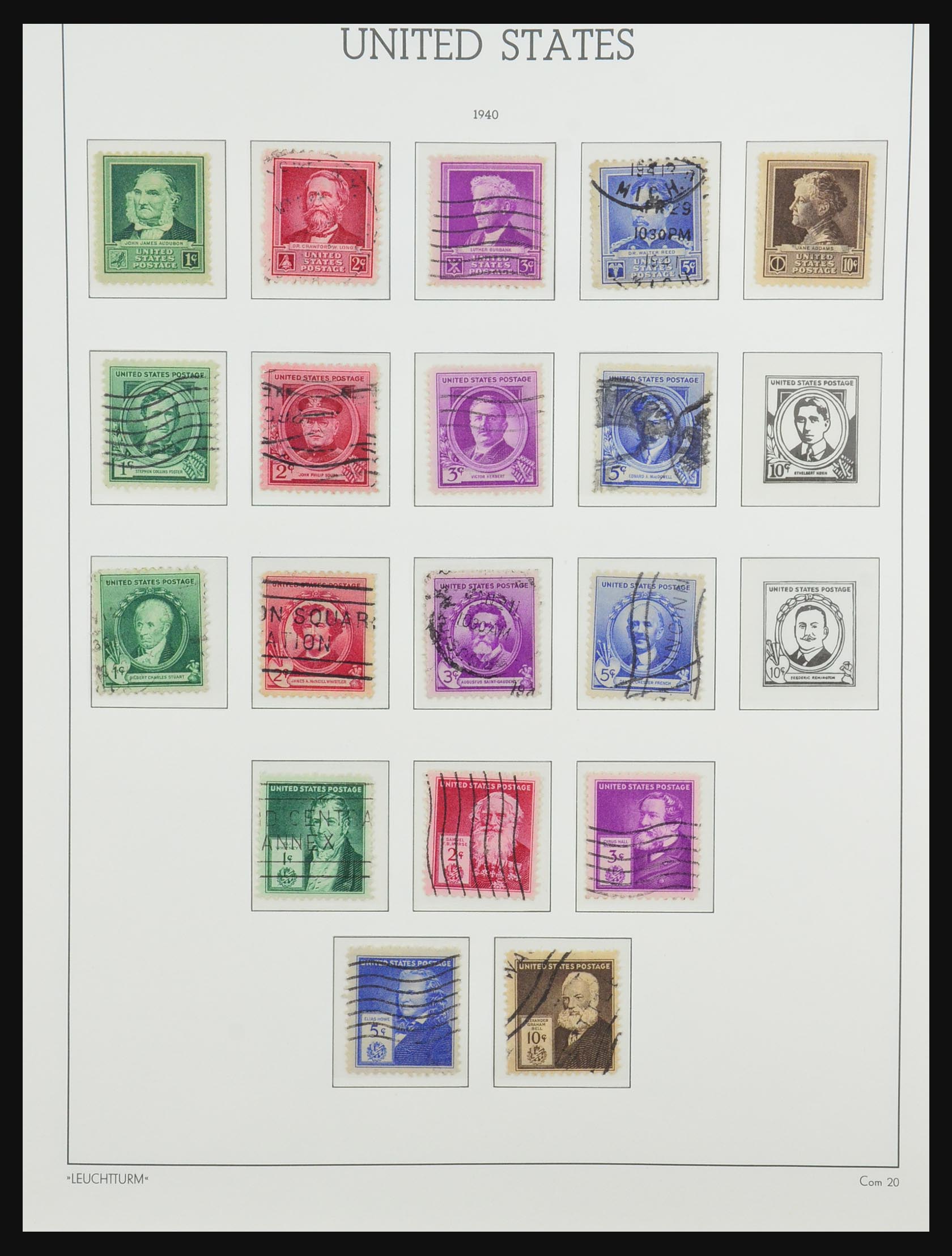 31324 007 - 31324 USA MNH 1940-2003.